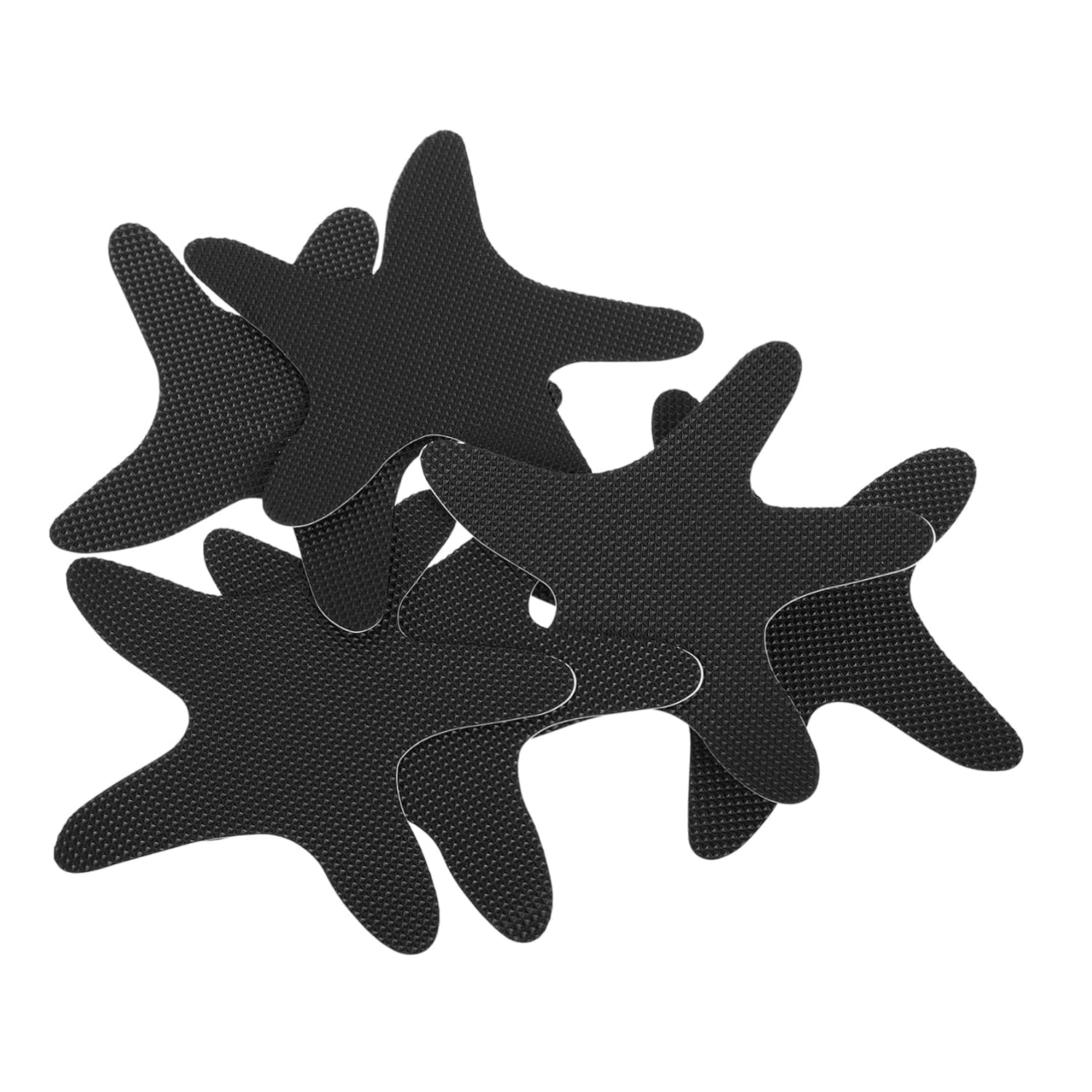 Hemoton 6pcs Non-Slip Sea Star Bath Stickers for Safe Shower Use
