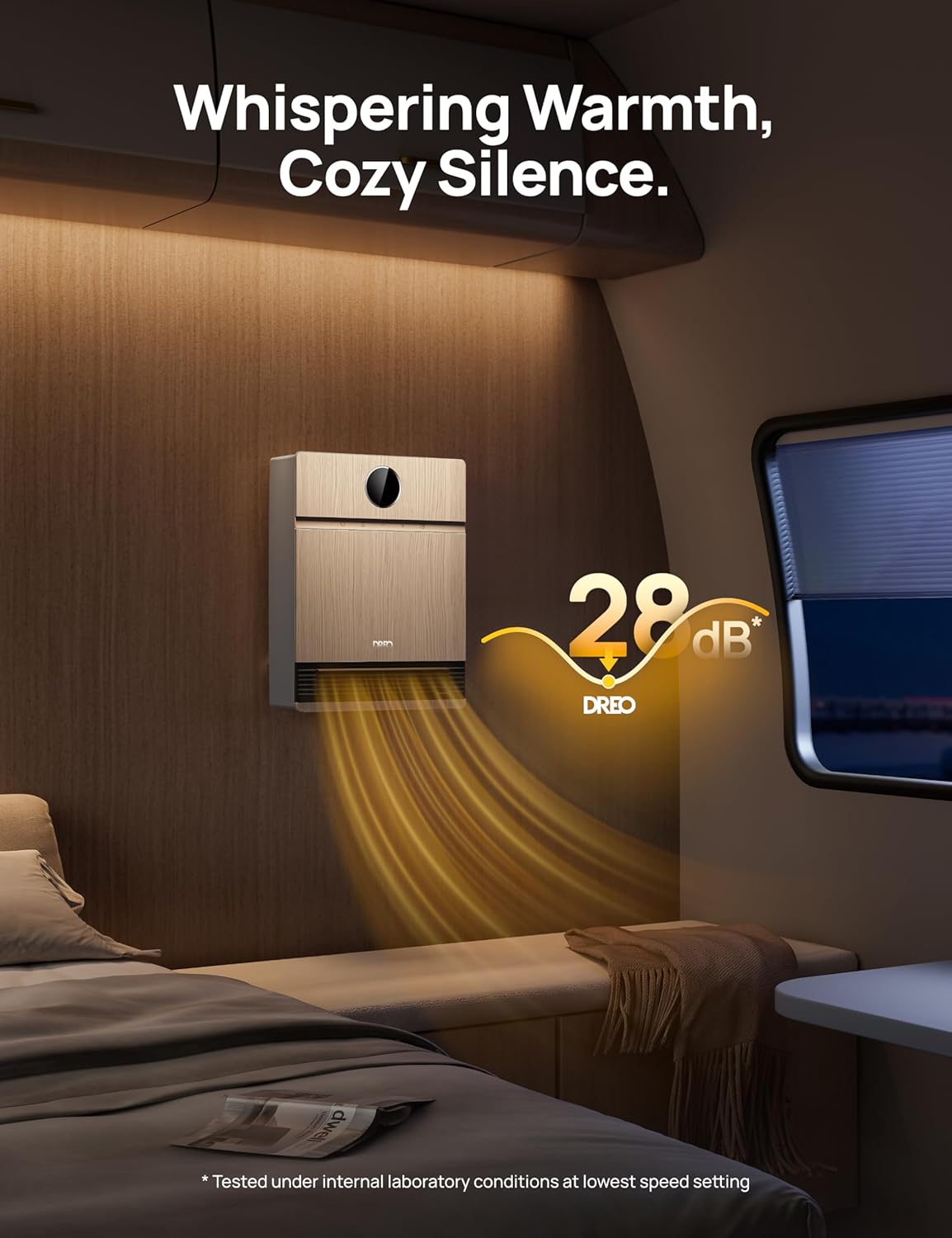 Dreo Smart Wall Heater - PTC 30 Oscillation Alexa Compatible