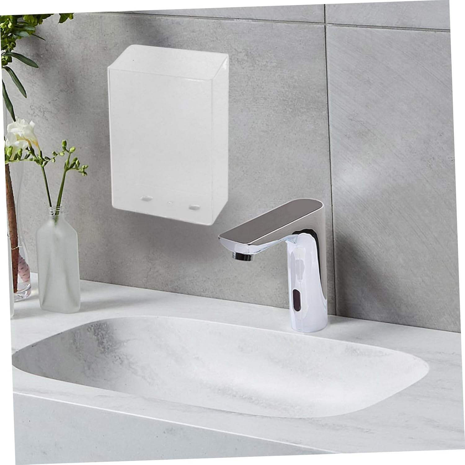 Cabilock 2pcs Wall Mount Toothbrush Holder Set