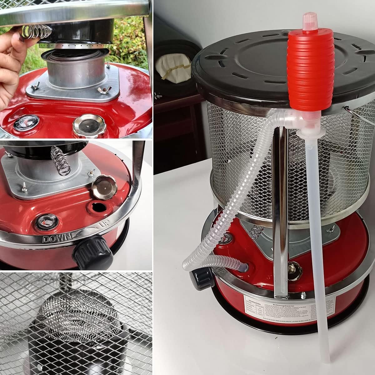 PBFHRV Kerosene Heater 46L or 6L Efficient Non-Electric Space Stove