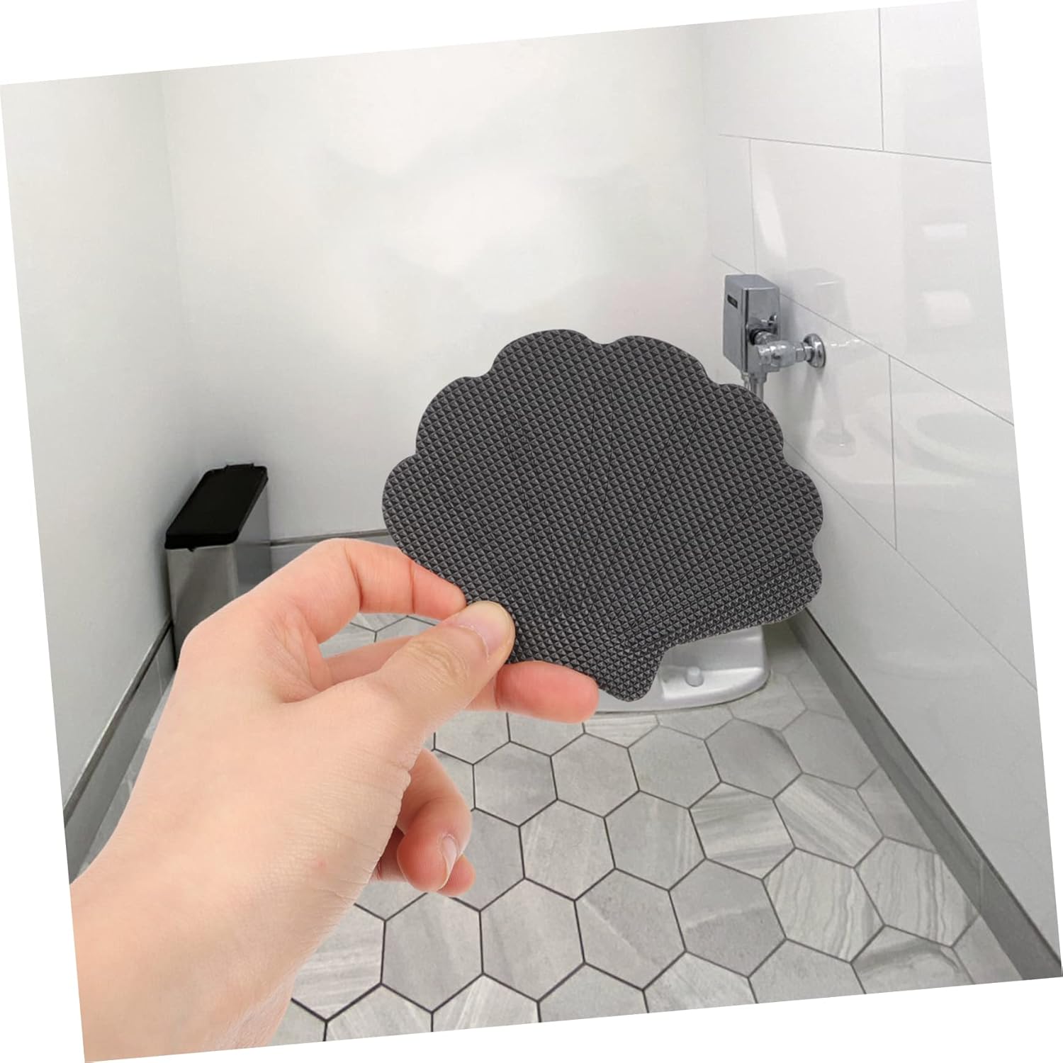 12pcs Nonslip Shower Treads Adhesive Decals for Bathtub Safety