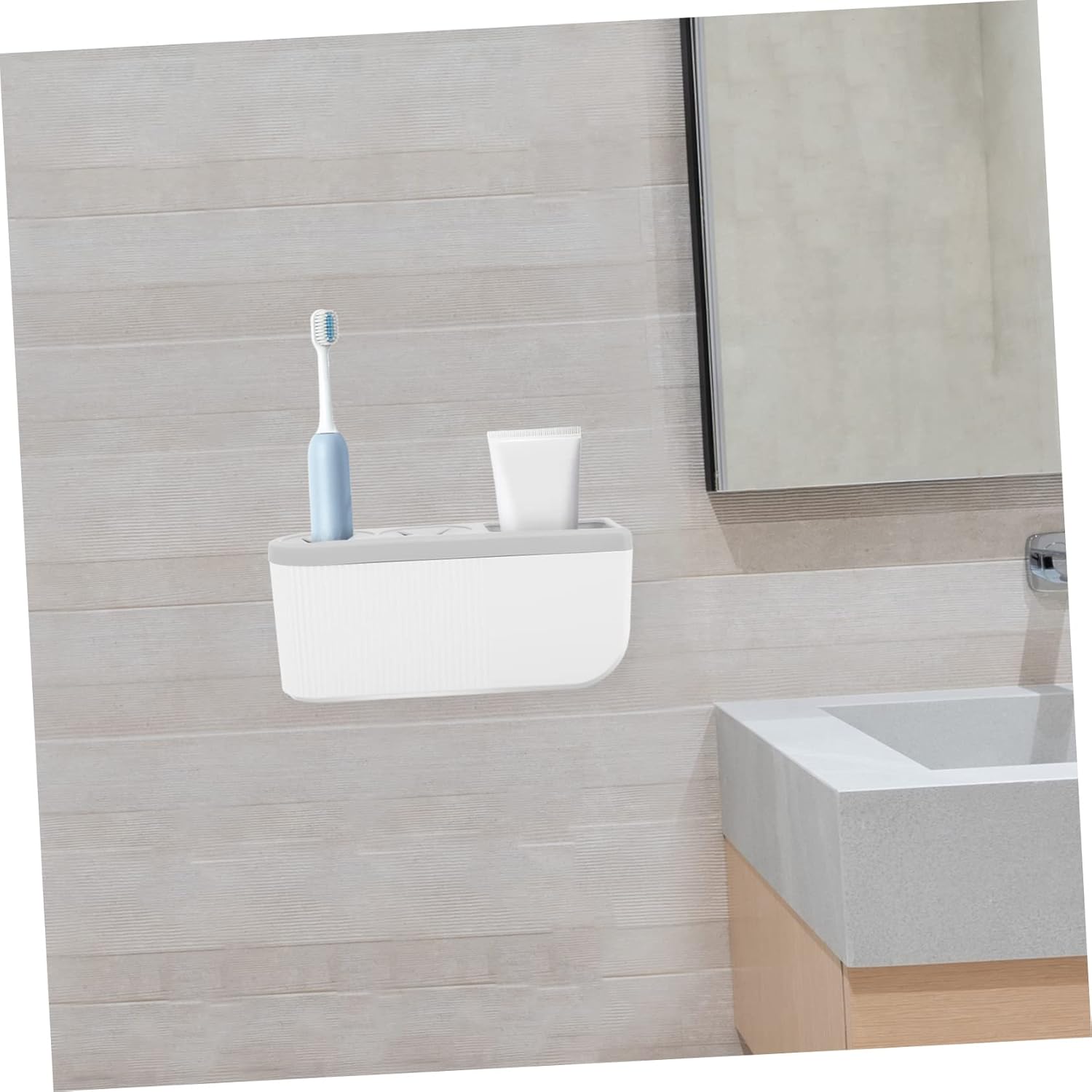 DECHOUS Wall-Mounted Electric Toothbrush Holder