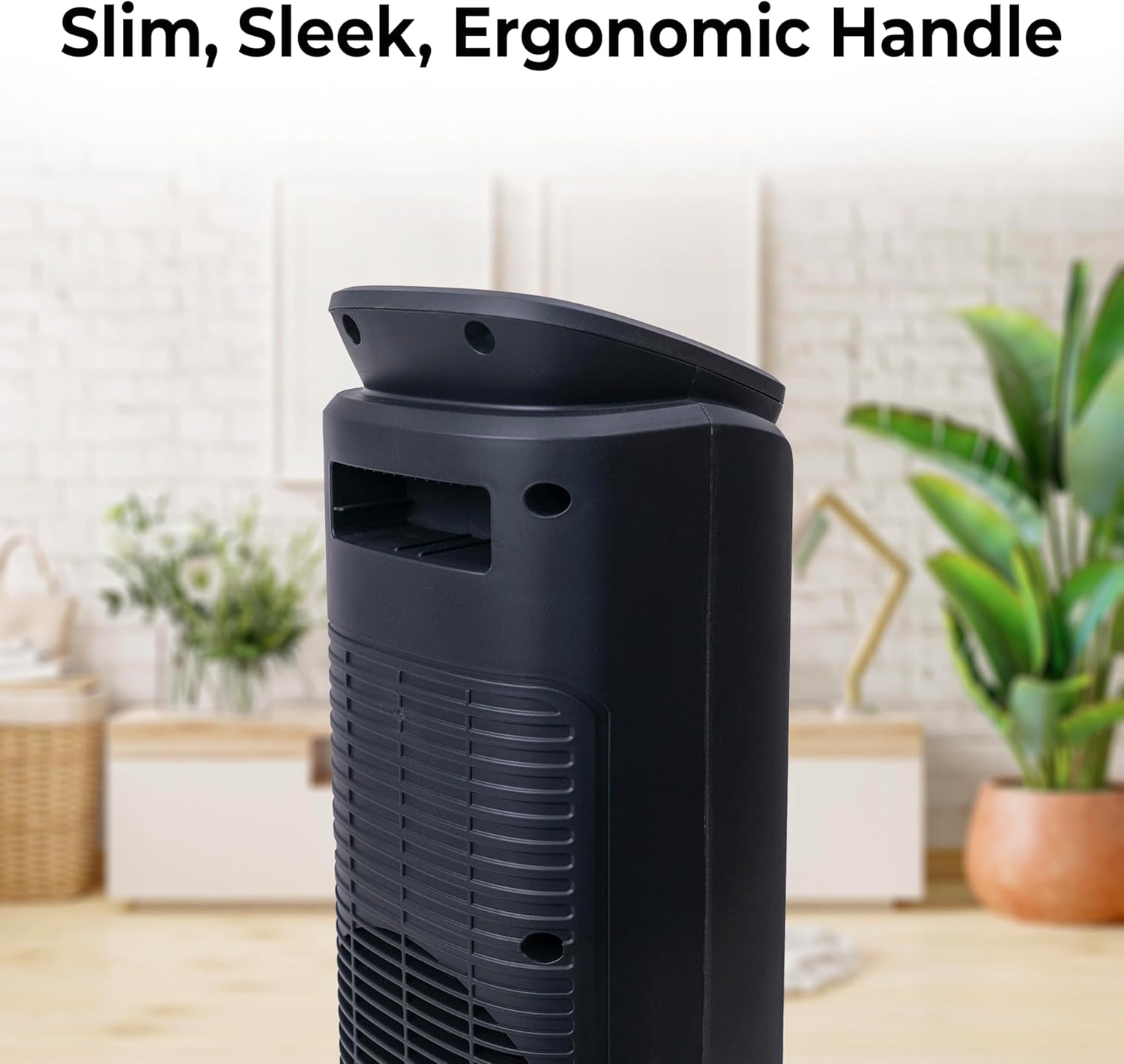 Comfort Zone 30 Inch Electric Room Heater with Remote Control