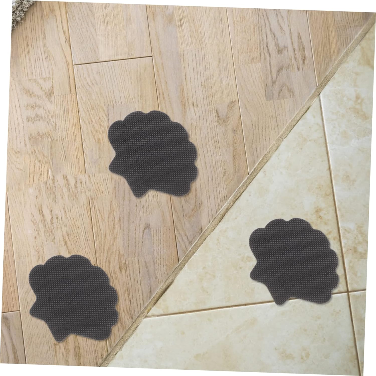 LIFKICH 12pcs Self-Adhesive Anti-Slip Bath Safety Stickers