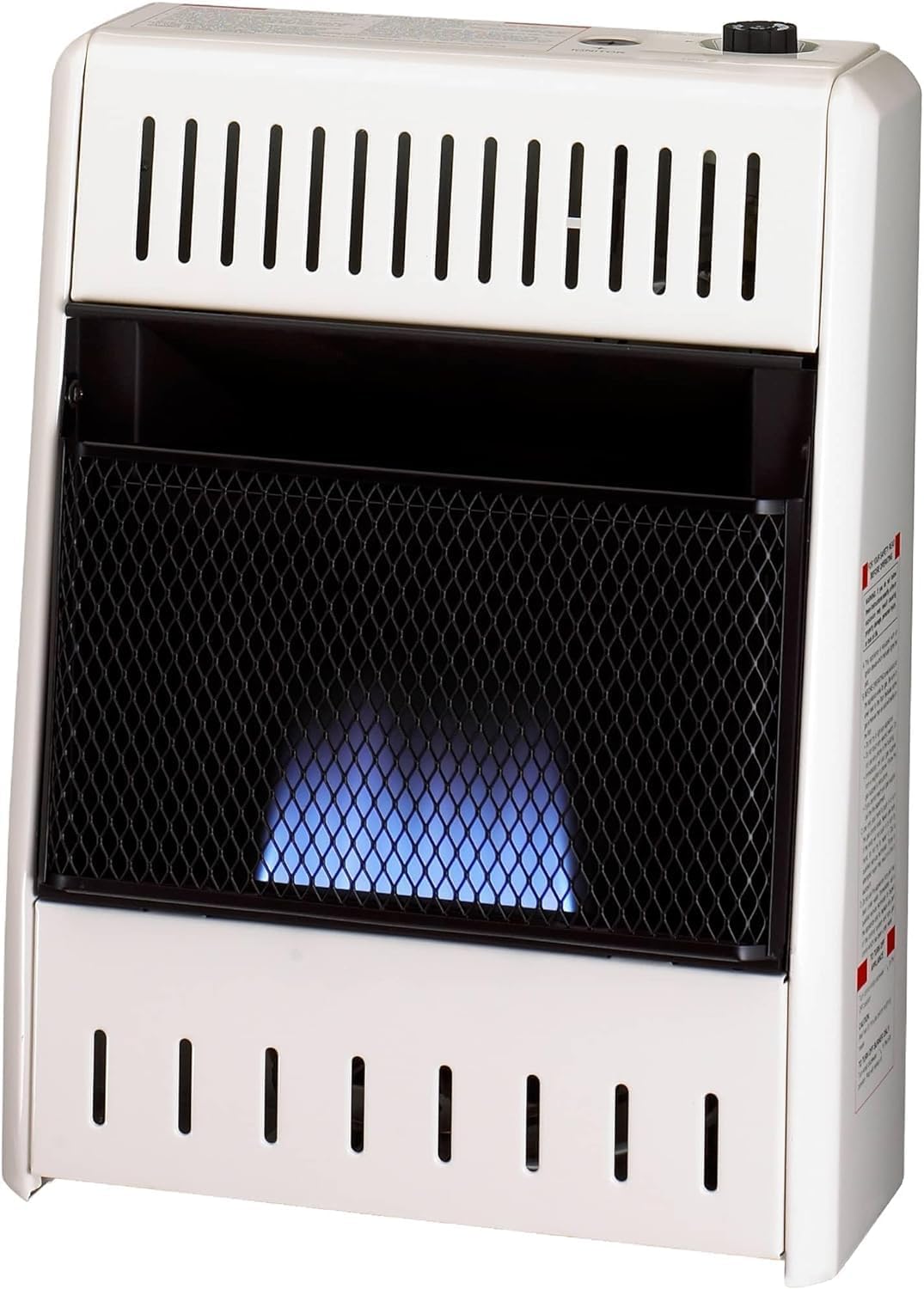 ProCom ML100TBA-B Ventless Propane Gas Blue Flame Space Heater with Thermostat Control