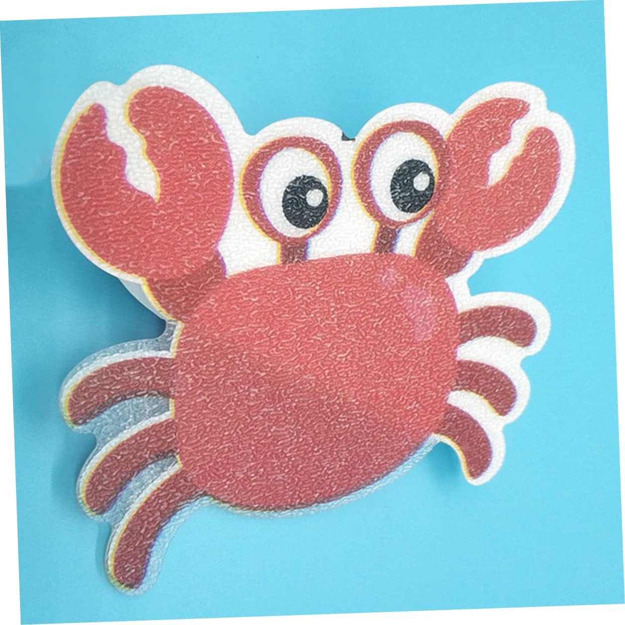 WOONEKY 5PCS Non-Slip Bath Grip Stickers Crab Design