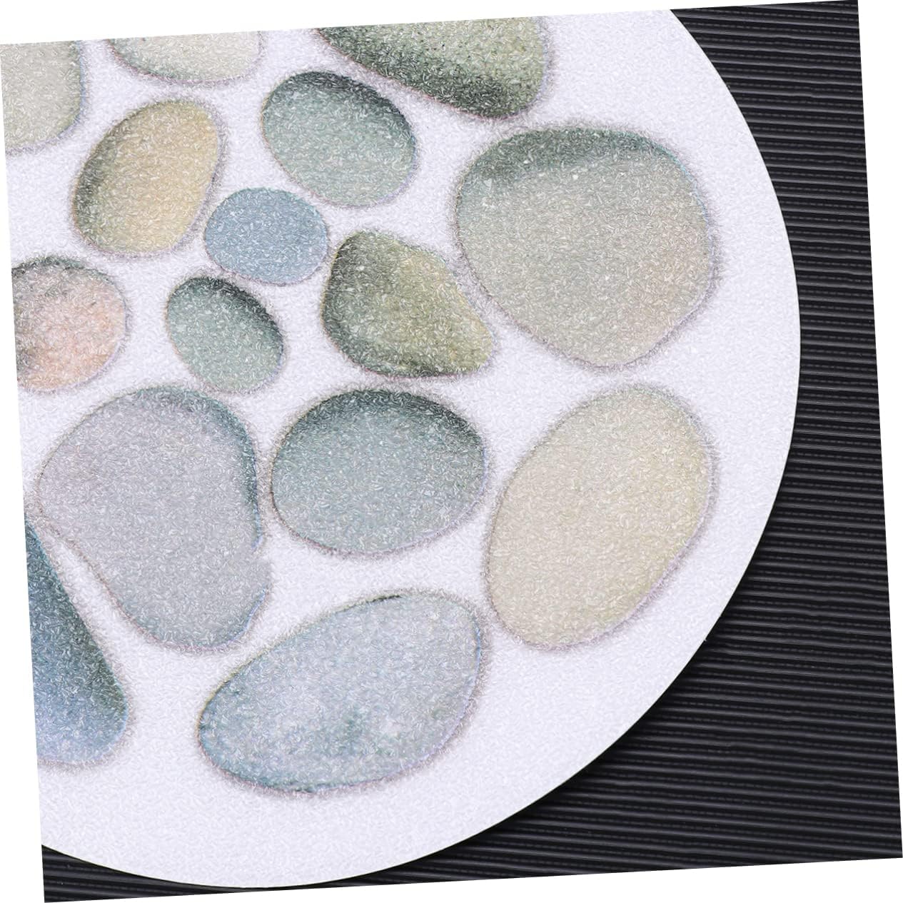 Garneck 4Pcs Slip Prevention Bathroom Stickers