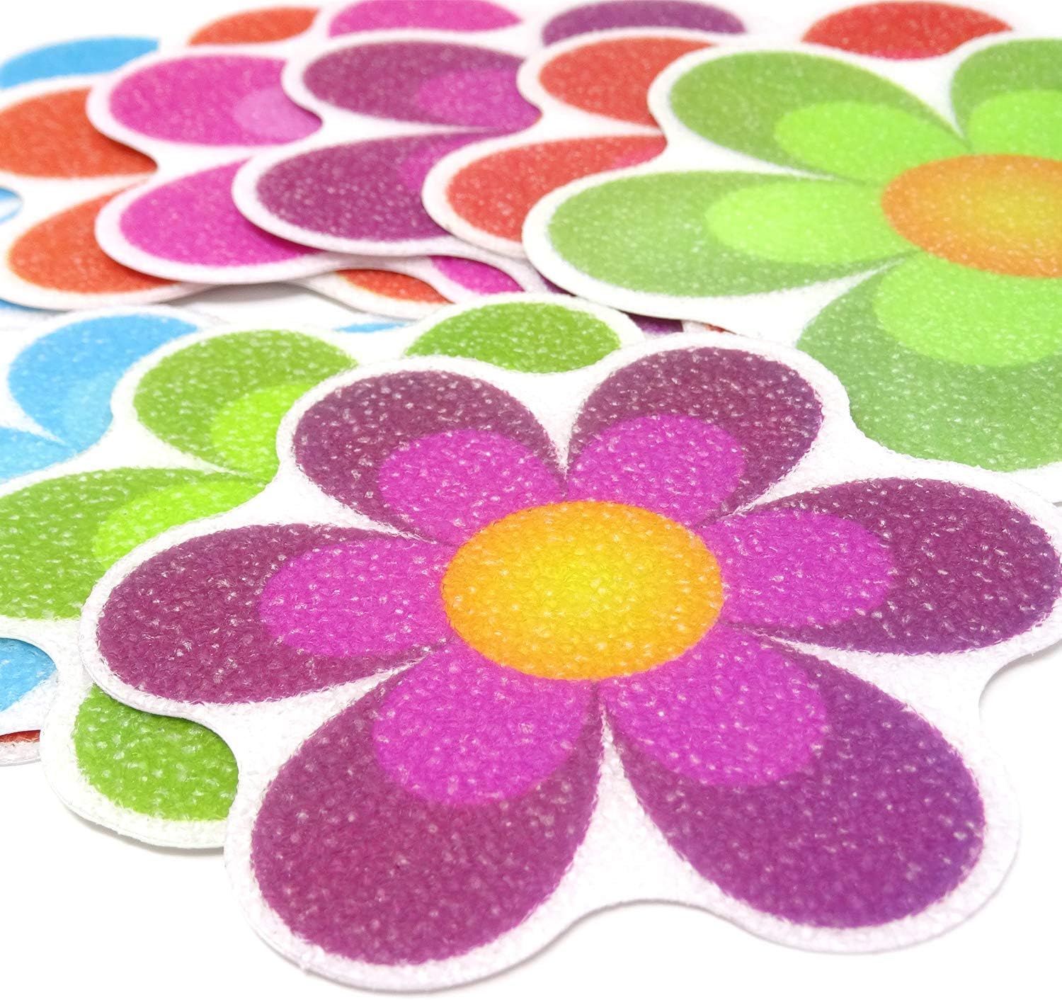 Honbay 10PCS Colorful Non-Slip Bathtub Stickers