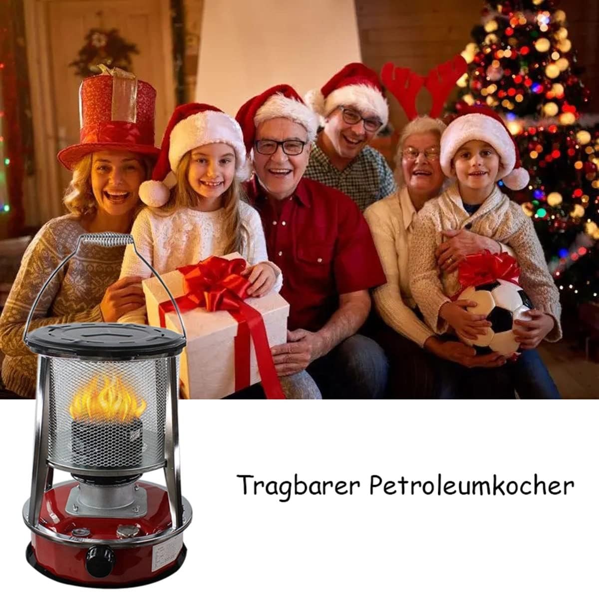 PBFHRV Kerosene Heater 46L or 6L Efficient Non-Electric Space Stove