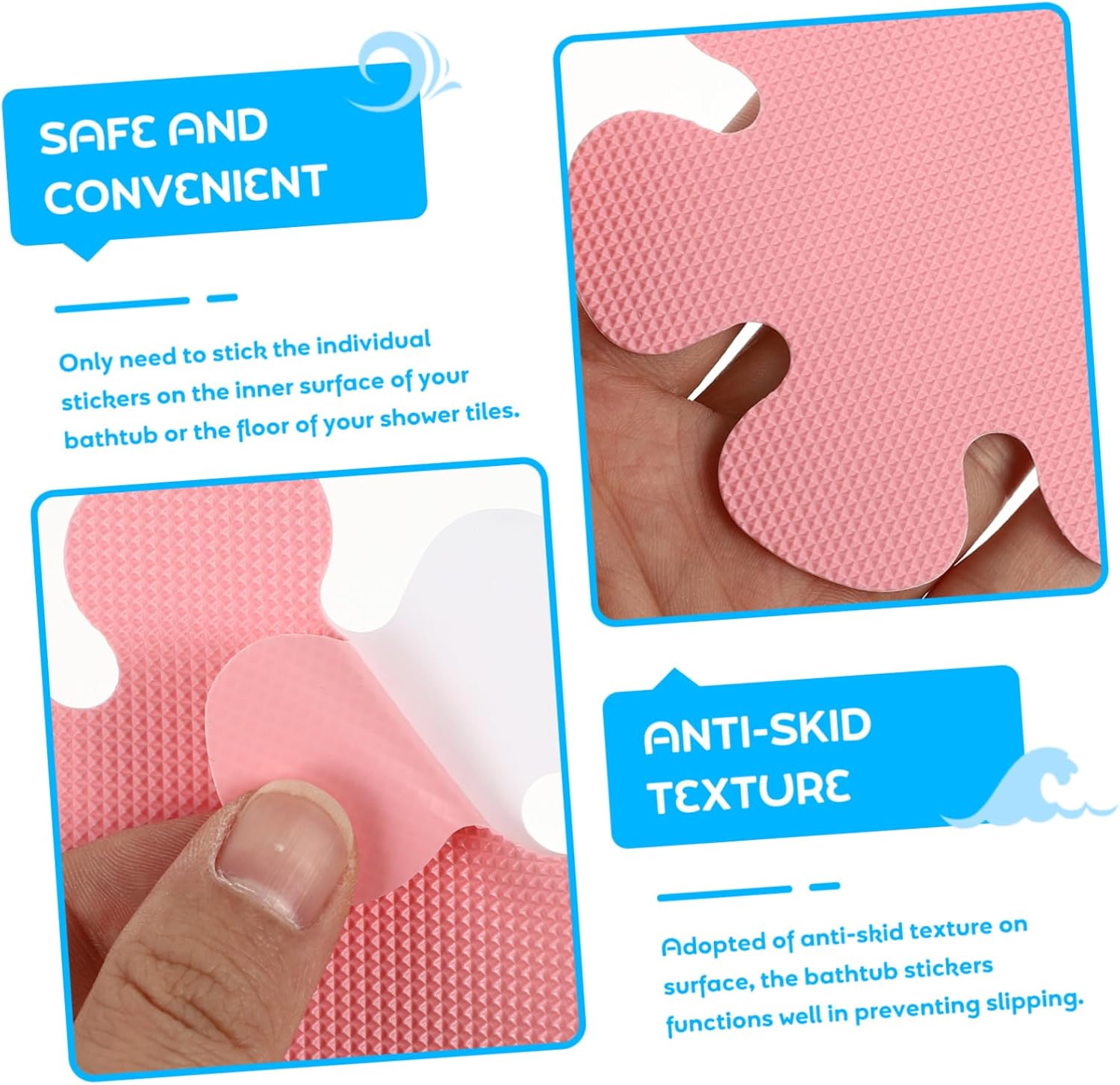 Non-Slip Bath Tub Stickers for Showers and Tile Floors