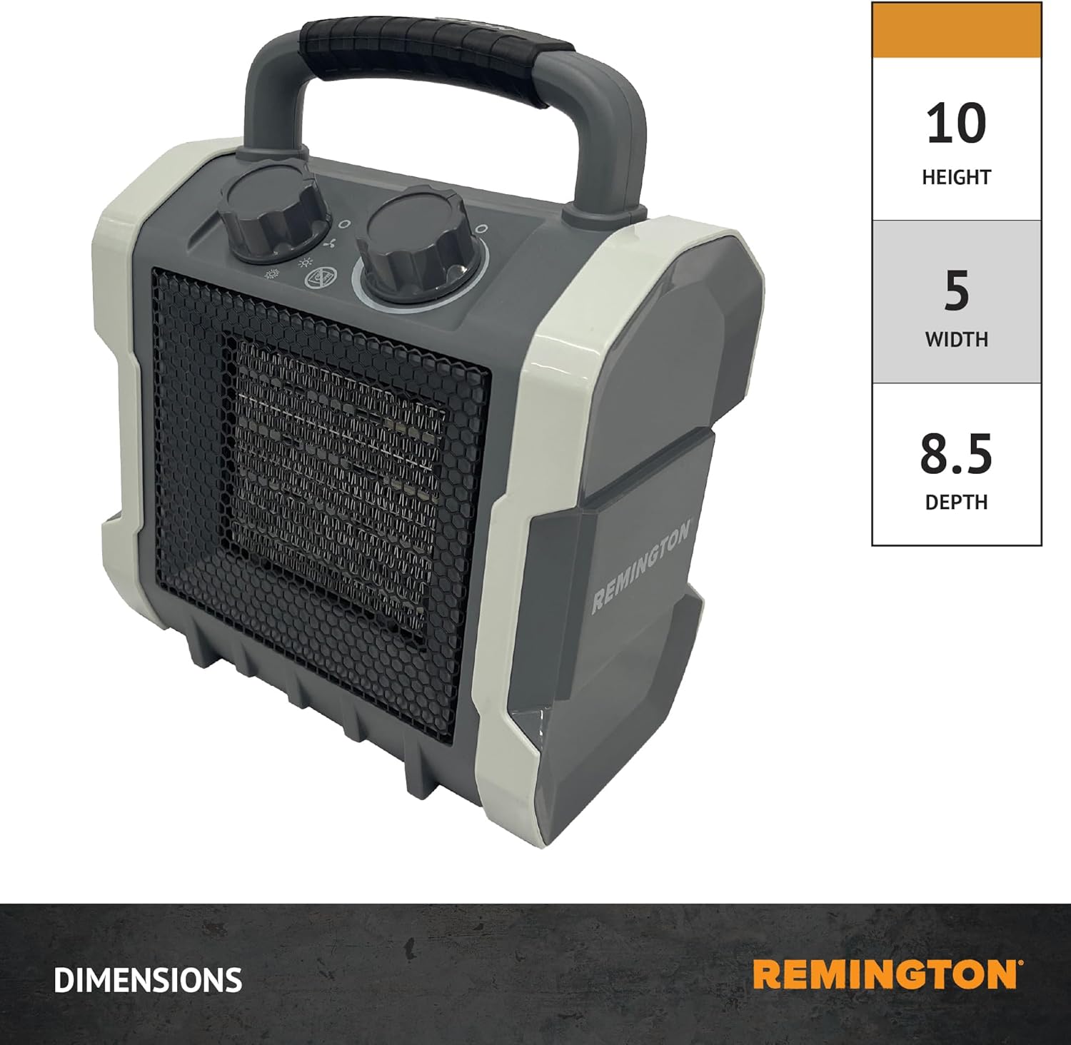 Remington 1500W Heavy-Duty Electric Heater for Garage Workshop
