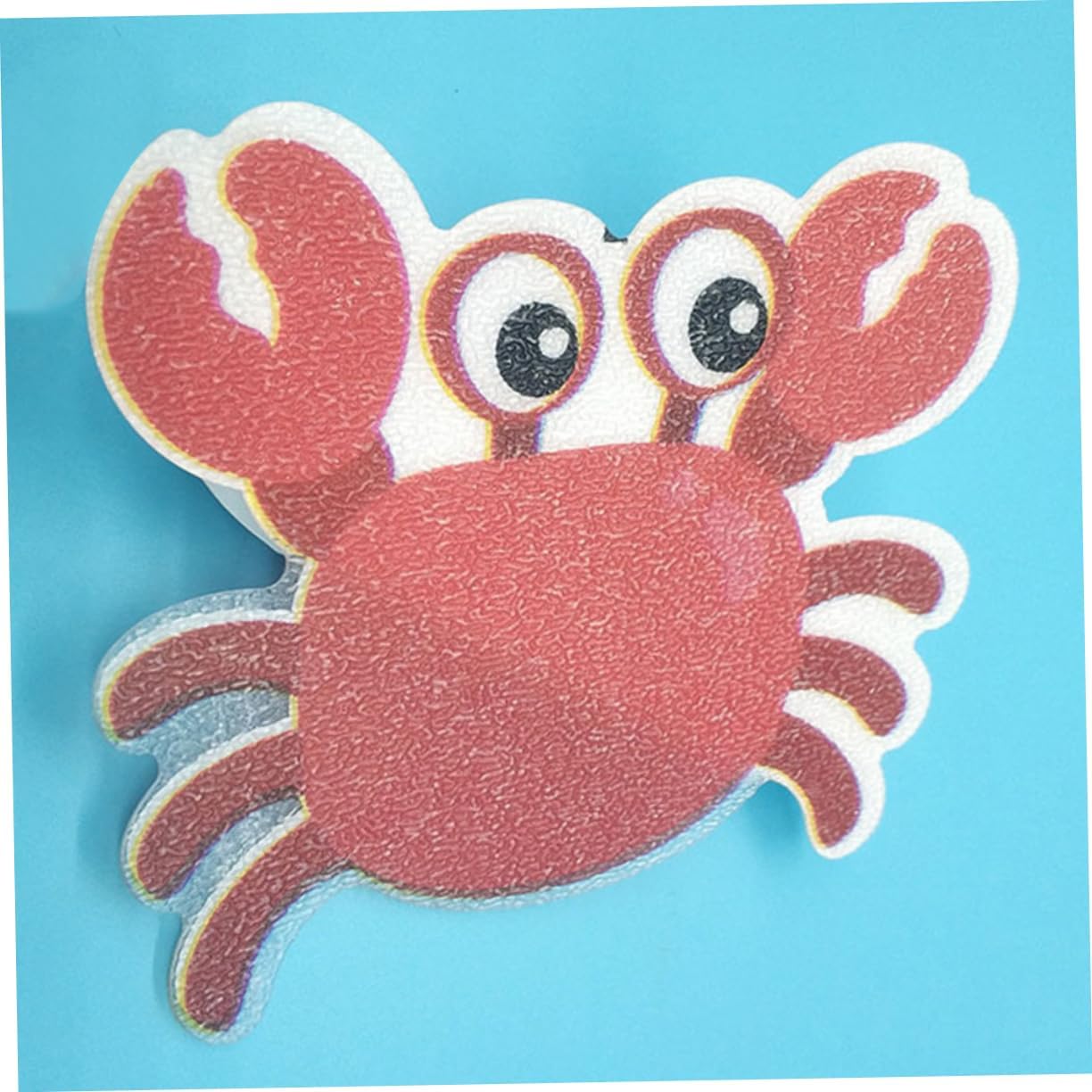 5pcs Non-Slip Bath Stickers Crab Decor Tub Treads