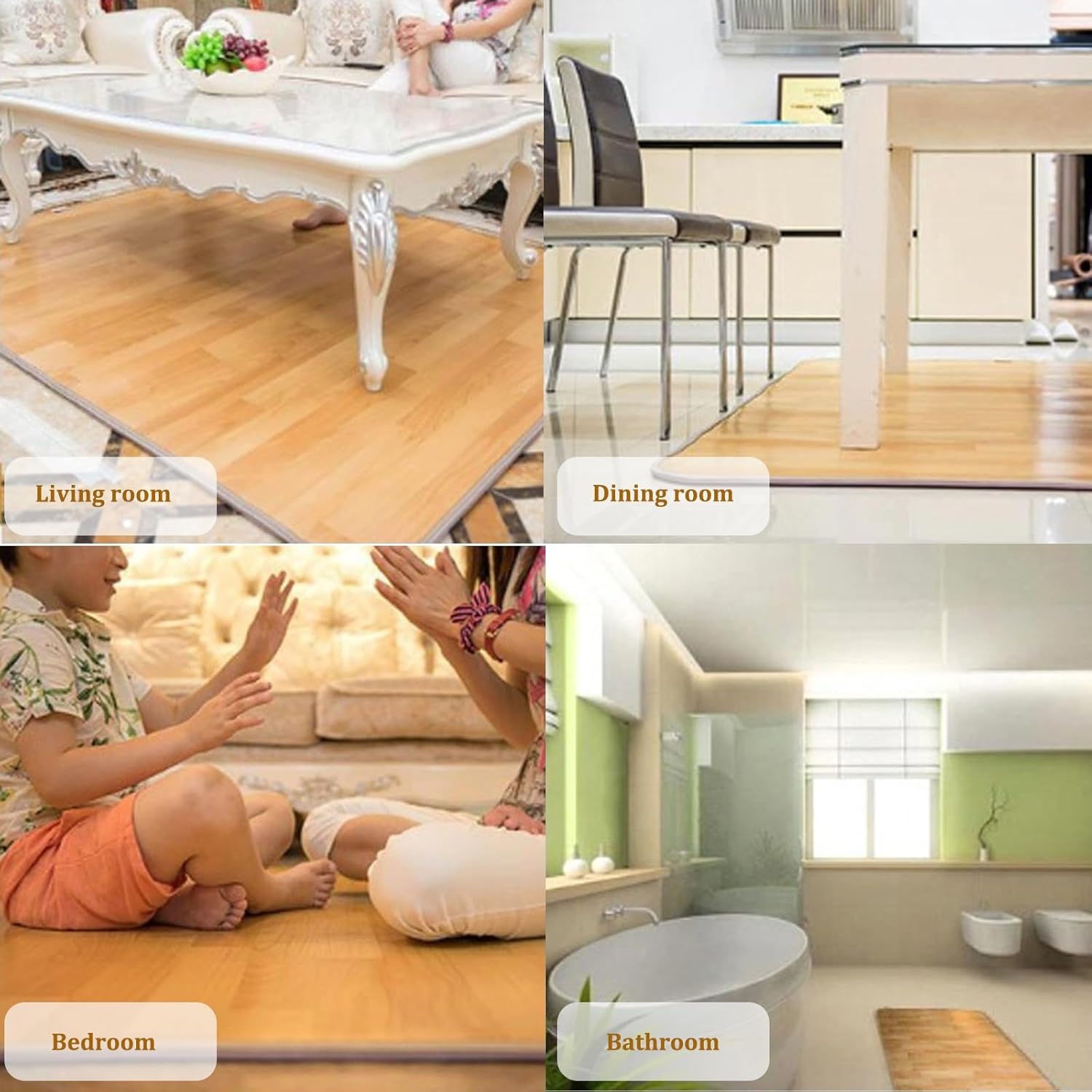 Graphene Heated Rug with Timer and Waterproof Design