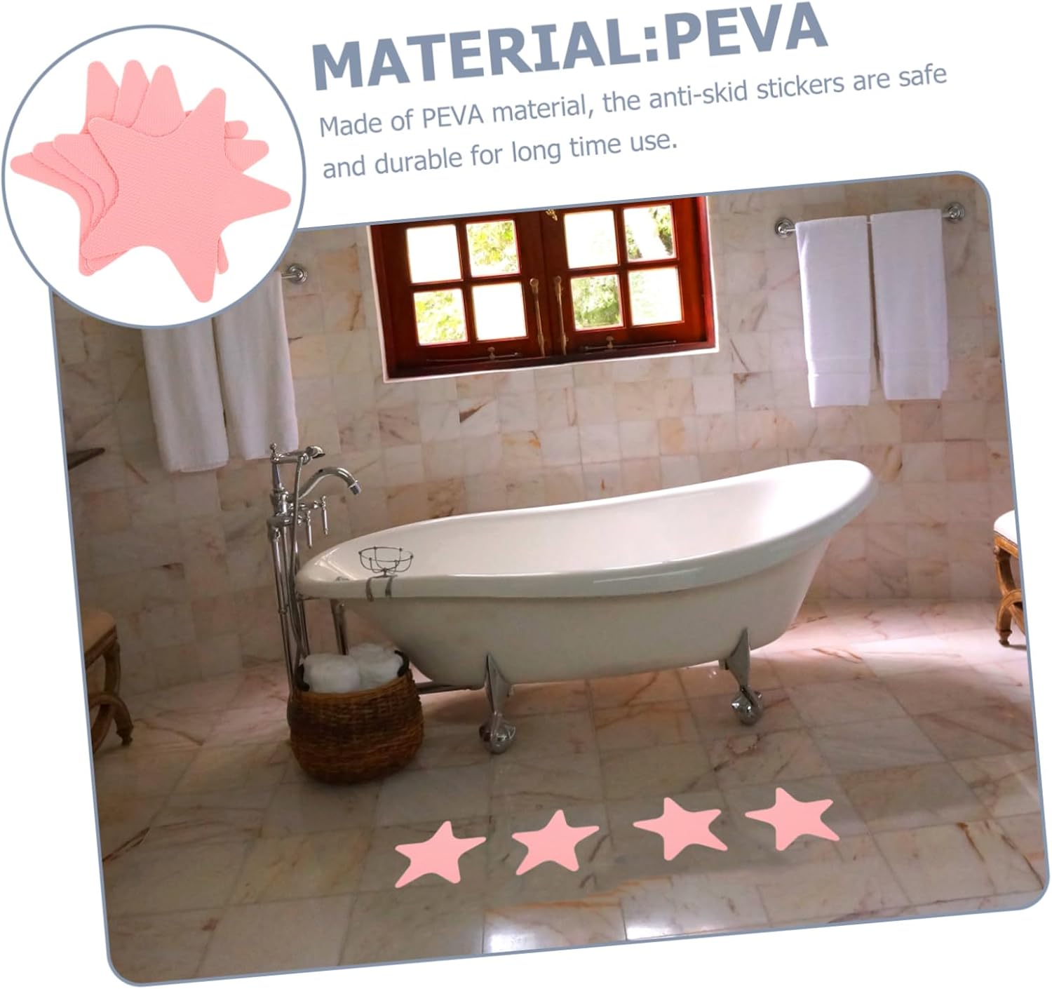 Zerodeko Non-Shaped Bathtub Skid Decals