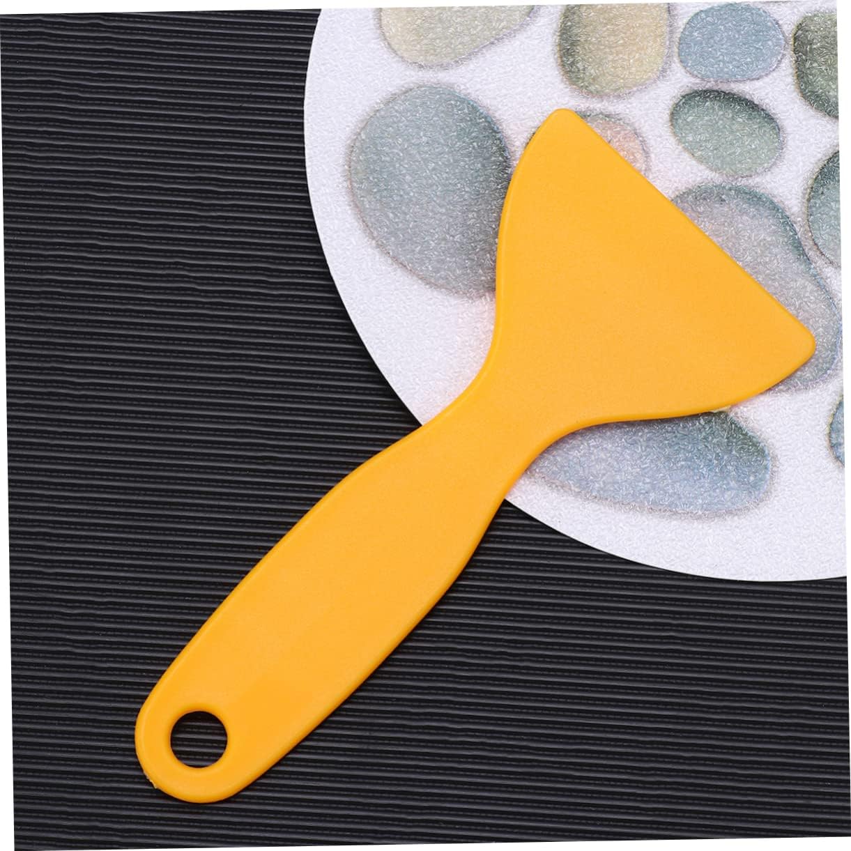 PRETYZOOM 4Pcs Bathroom Non-Slip Stickers with Scraper