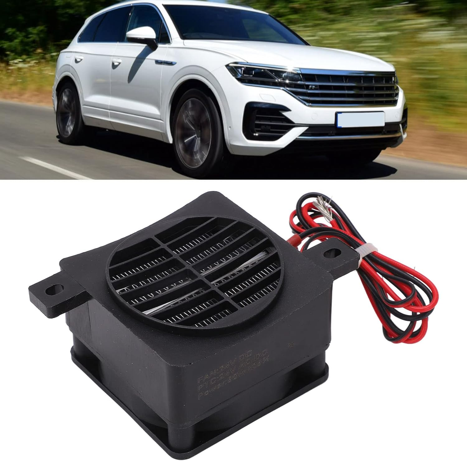 Tyenaza PTC Car Fan Heater 80W 24V Fast Heating