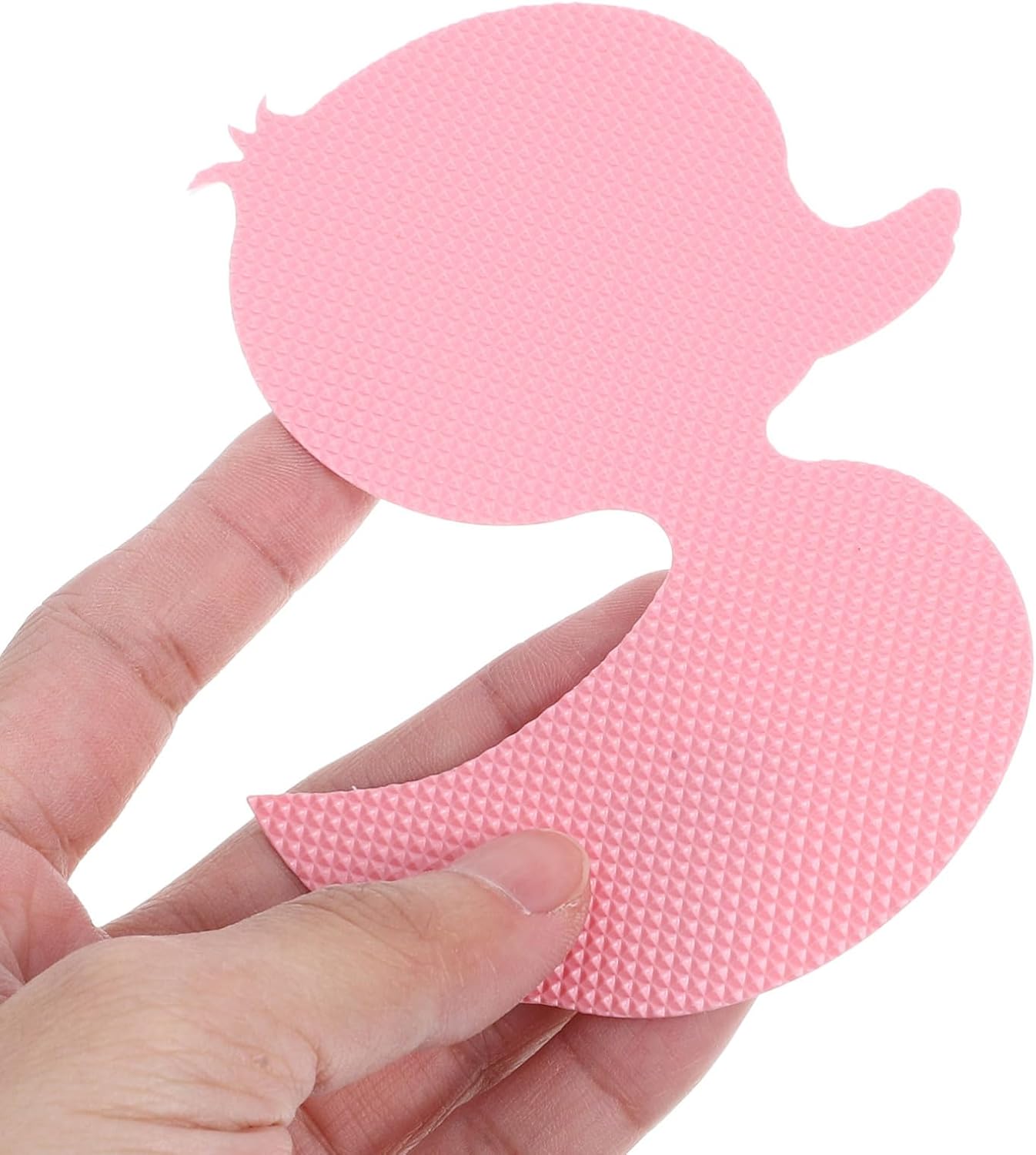 BEBEMOKO 12pcs Cartoon Duck Bathtub Stickers