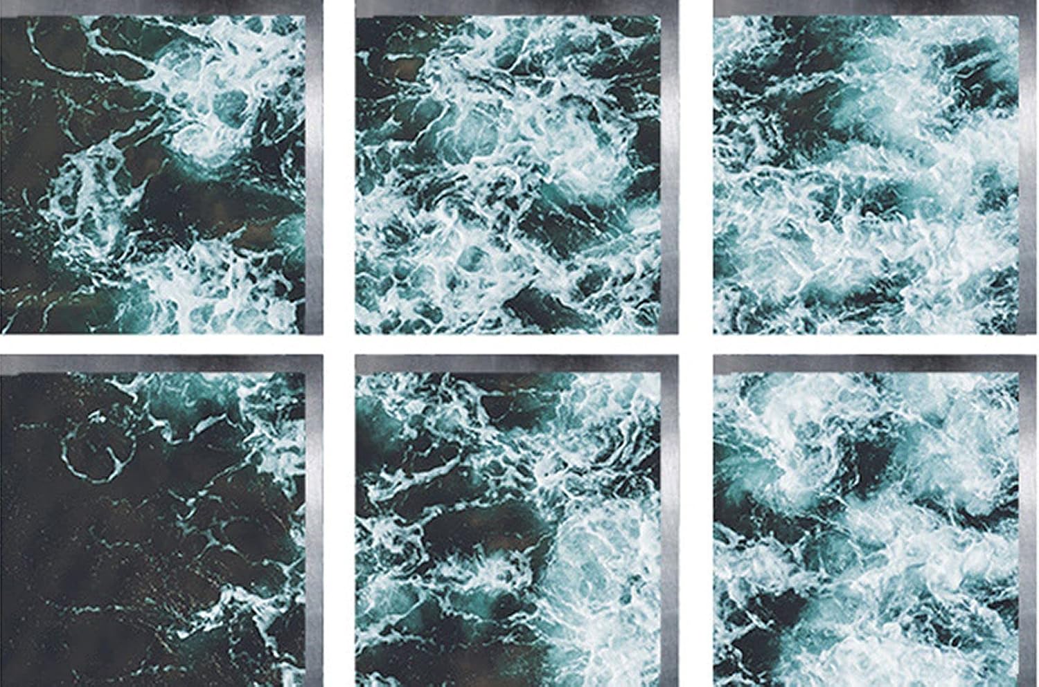 ChezMax Non-Slip Bathtub Sticker with Waves Pattern