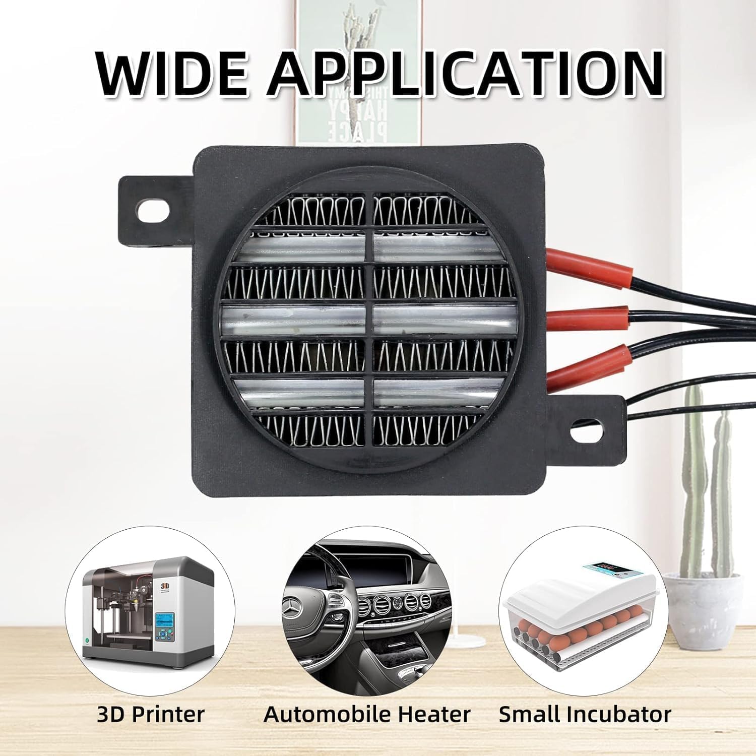 Zerodis 24V 150W PTC Fan Heater DIY Accessories