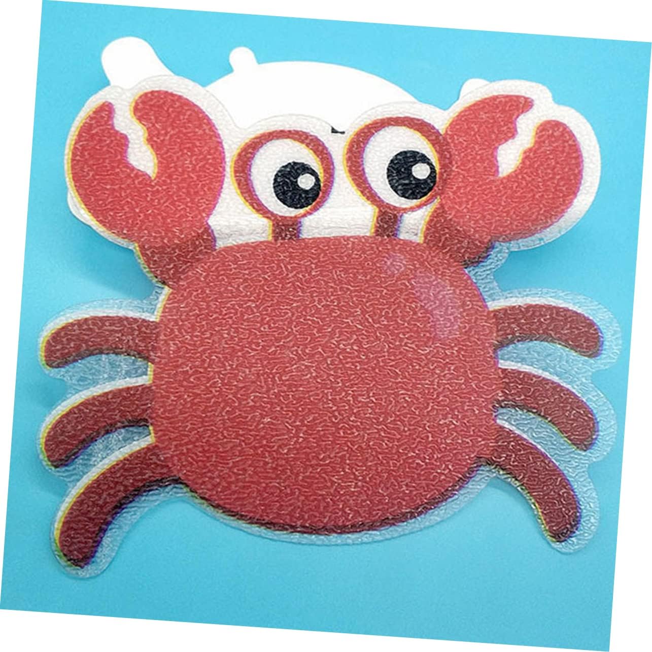Amosfun 5pcs Non-Slip Bath Grip Stickers with Crab Design