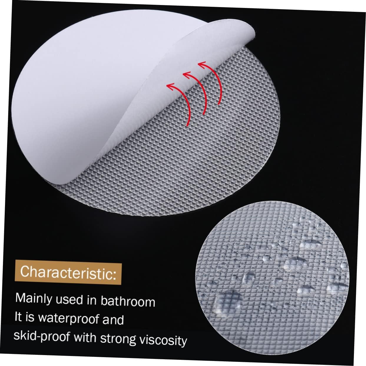 30 Pcs Non Slip Bathtub Stickers for Bathrooms