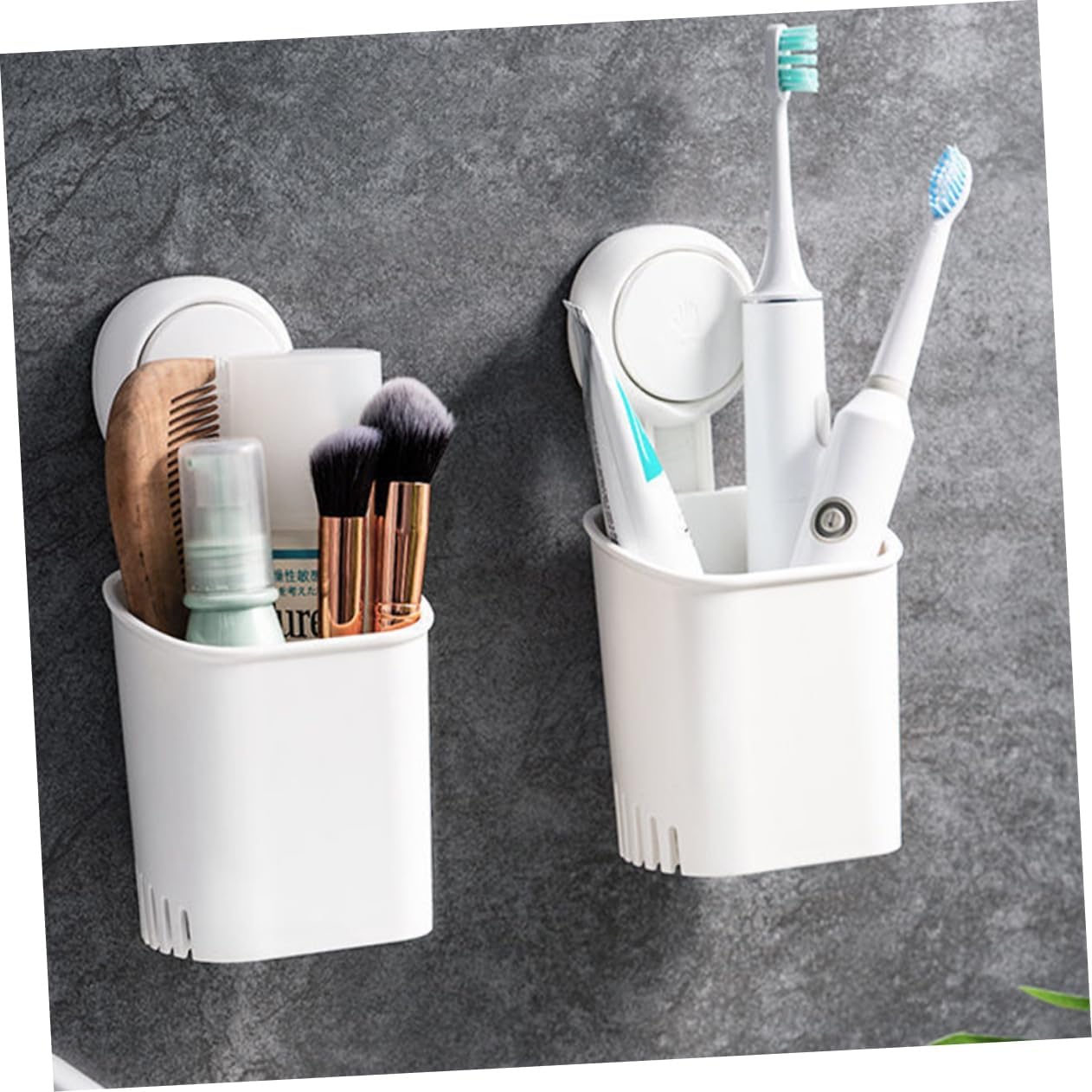 LIFKOME Wall Suction Cup Toothbrush Holder 1