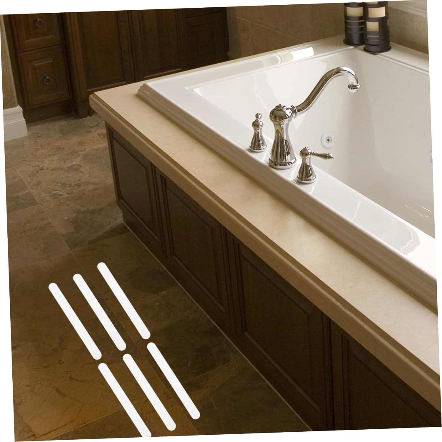 LIFKOME Bathtub Strips Non-Stick Peva Decals for Bathroom Safety