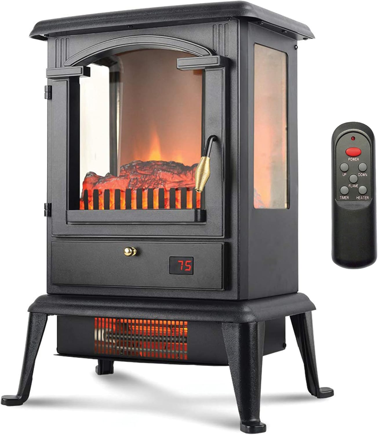 LifePro 1500W Infrared Space Heater with Remote Control