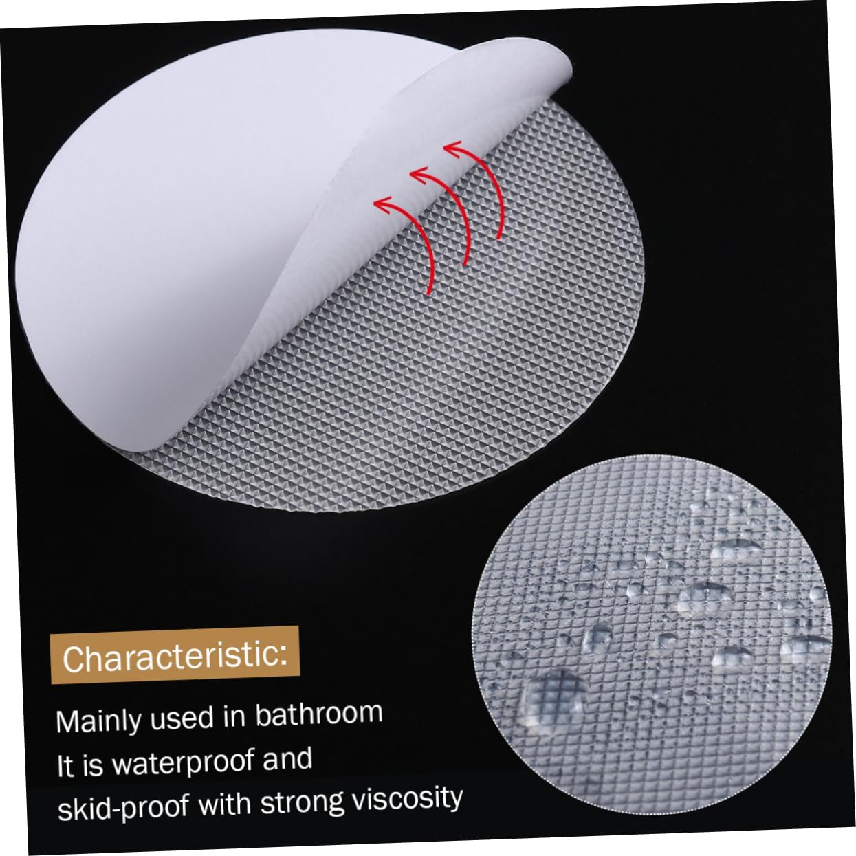 LIFKOME 30Pcs Non-Slip Bathroom Tub Stickers 1