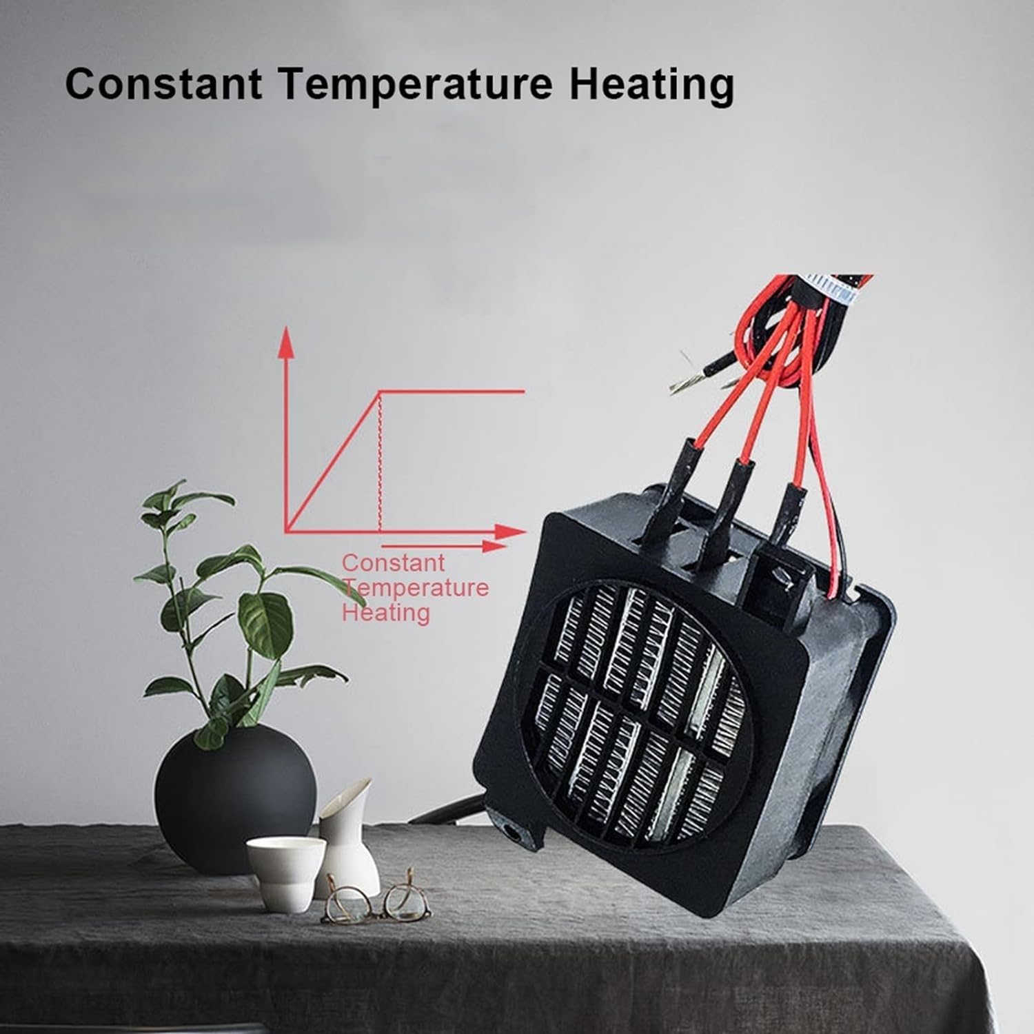 Zerodis 24V 150W PTC Fan Heater DIY Accessories