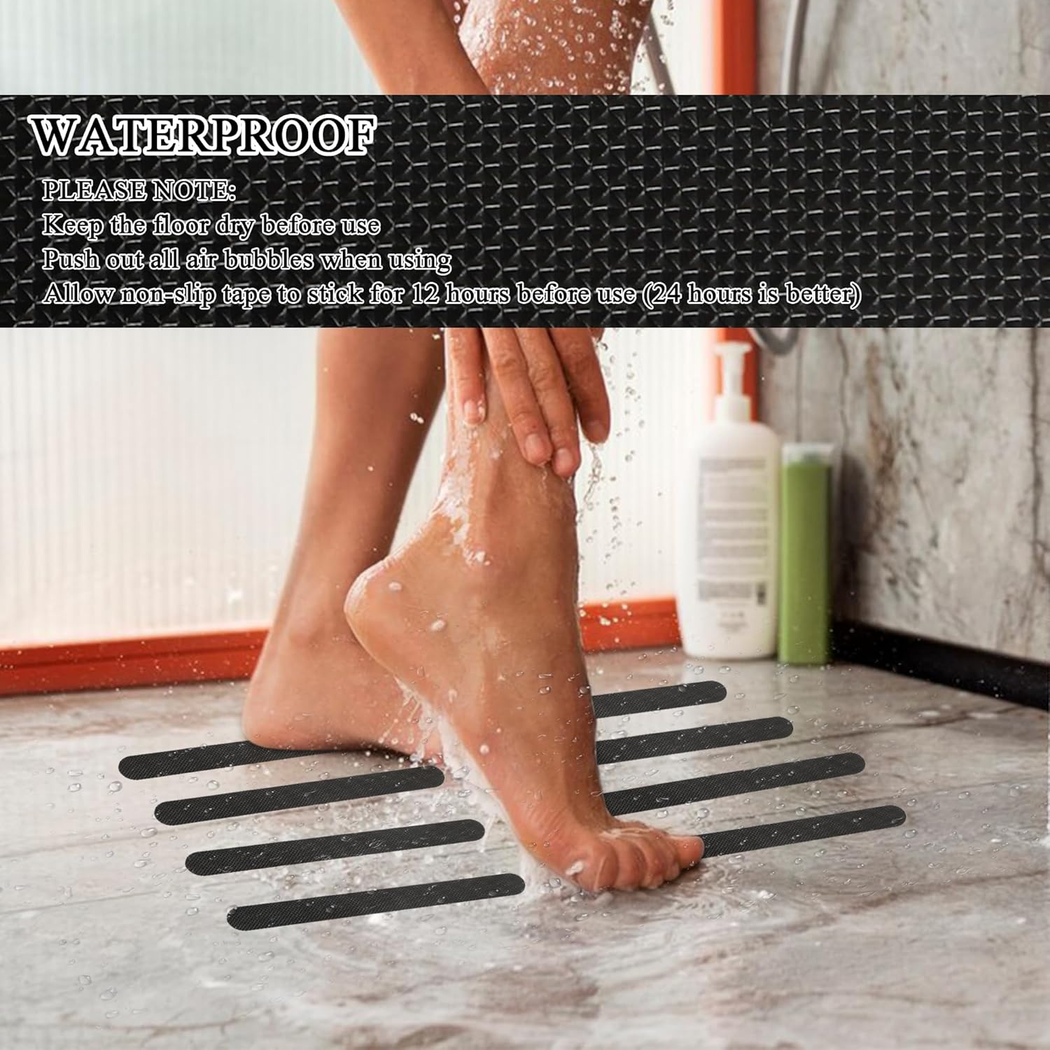 36pcs Non Slip Bathtub Sticker for Safety