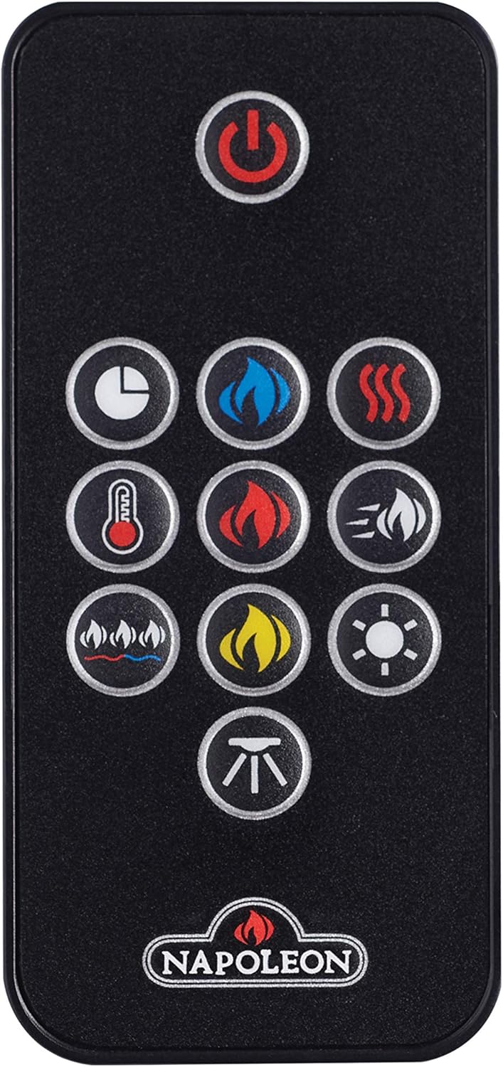 Napoleon Allure 38 Inch Electric Fireplace - Black