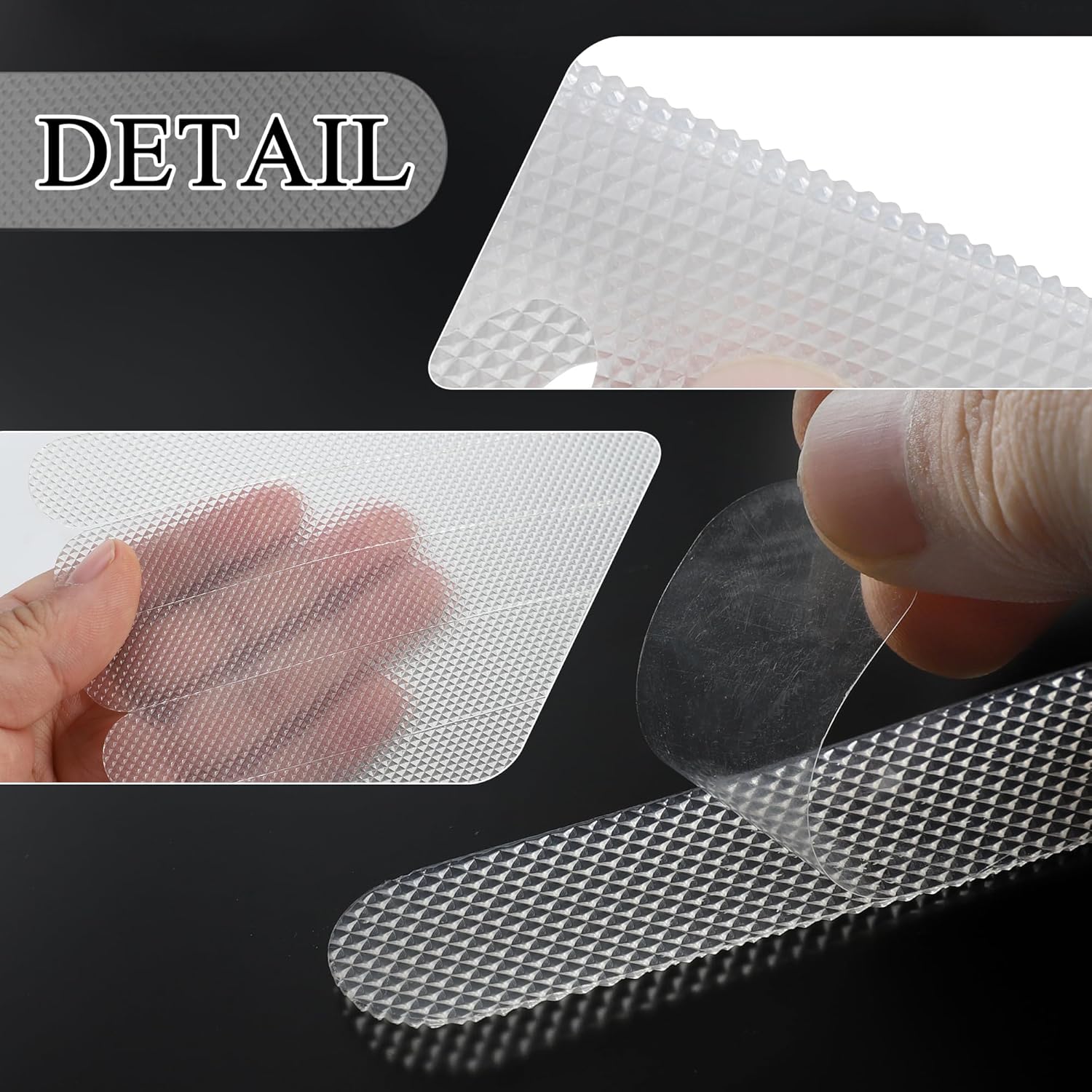 36pcs Clear Non-Slip Bathtub Sticker for Safety 1
