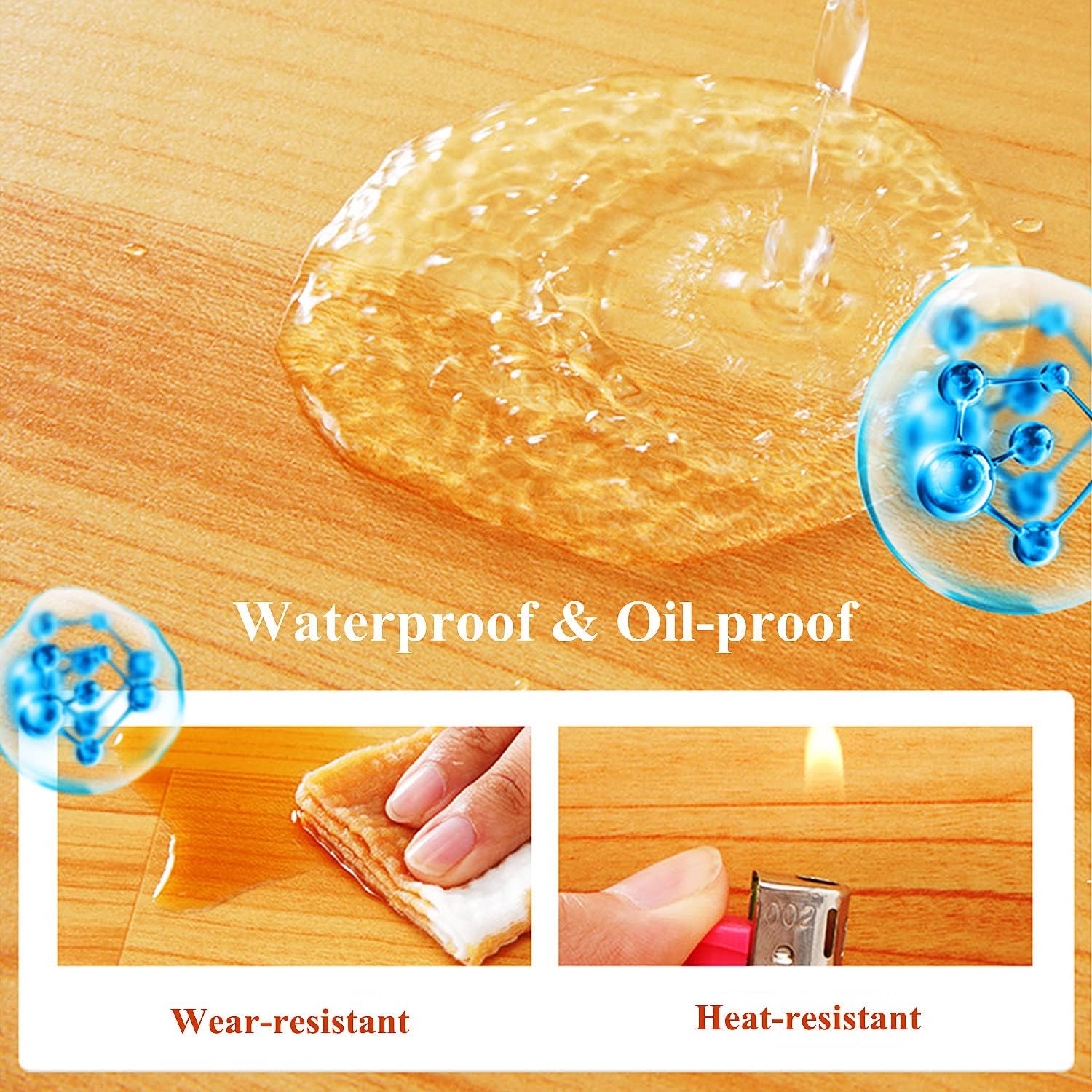 WTTTTW Fast Heating Electric Floor Mat with Timer Temperature Control