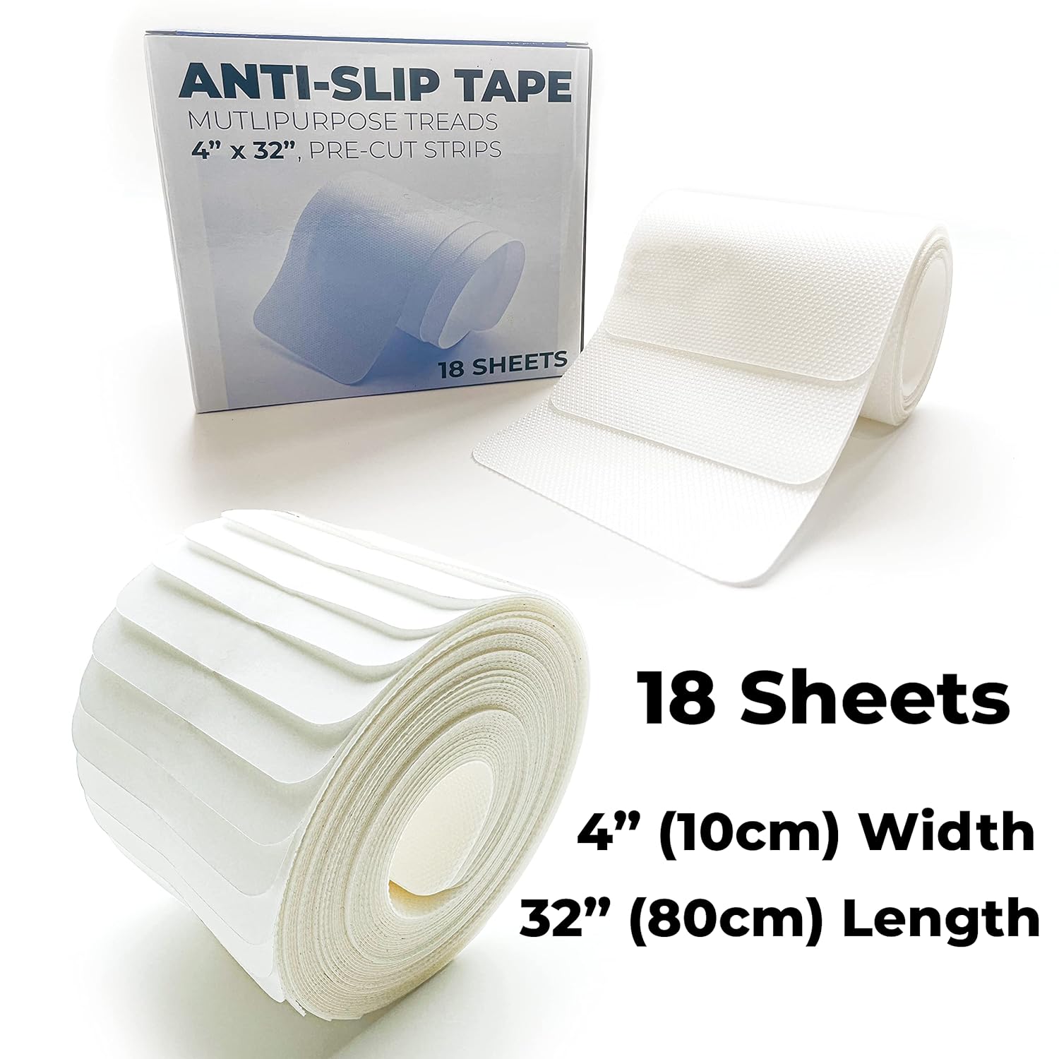 18PCS Anti-Slip Bath Stickers for Safety