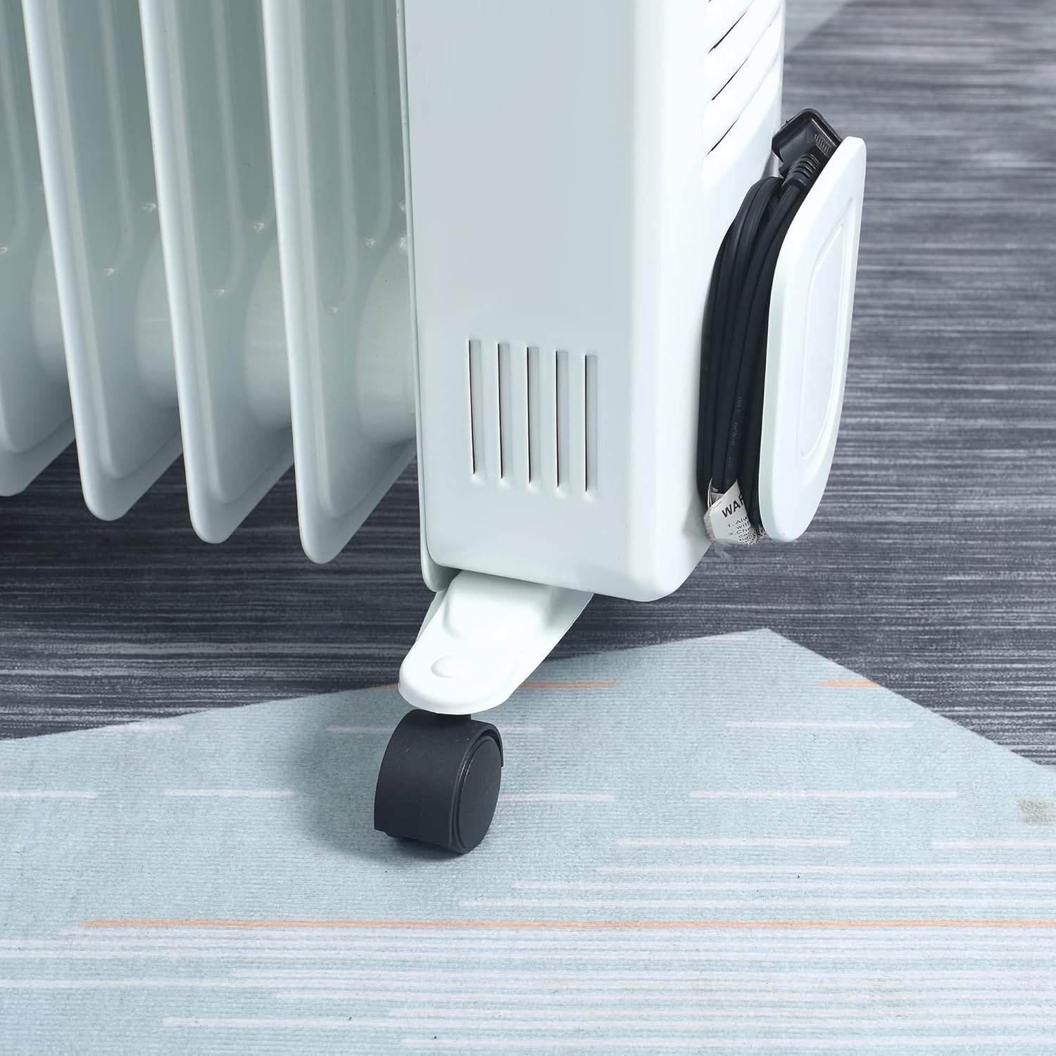 HOMCOM 2525 Electric Space Heater 1500W White