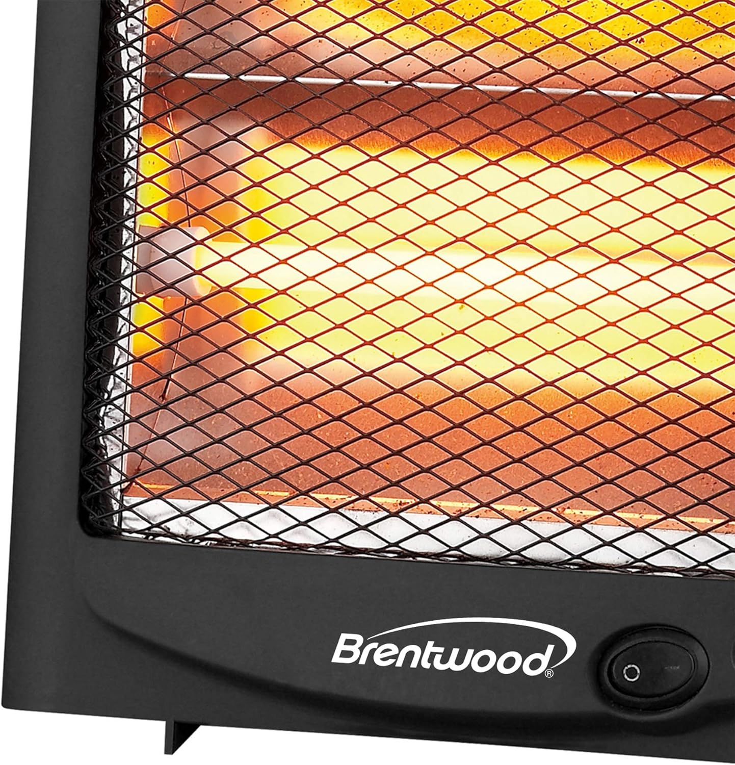 Brentwood 600-Watt Portable Electric Space Heater - Black
