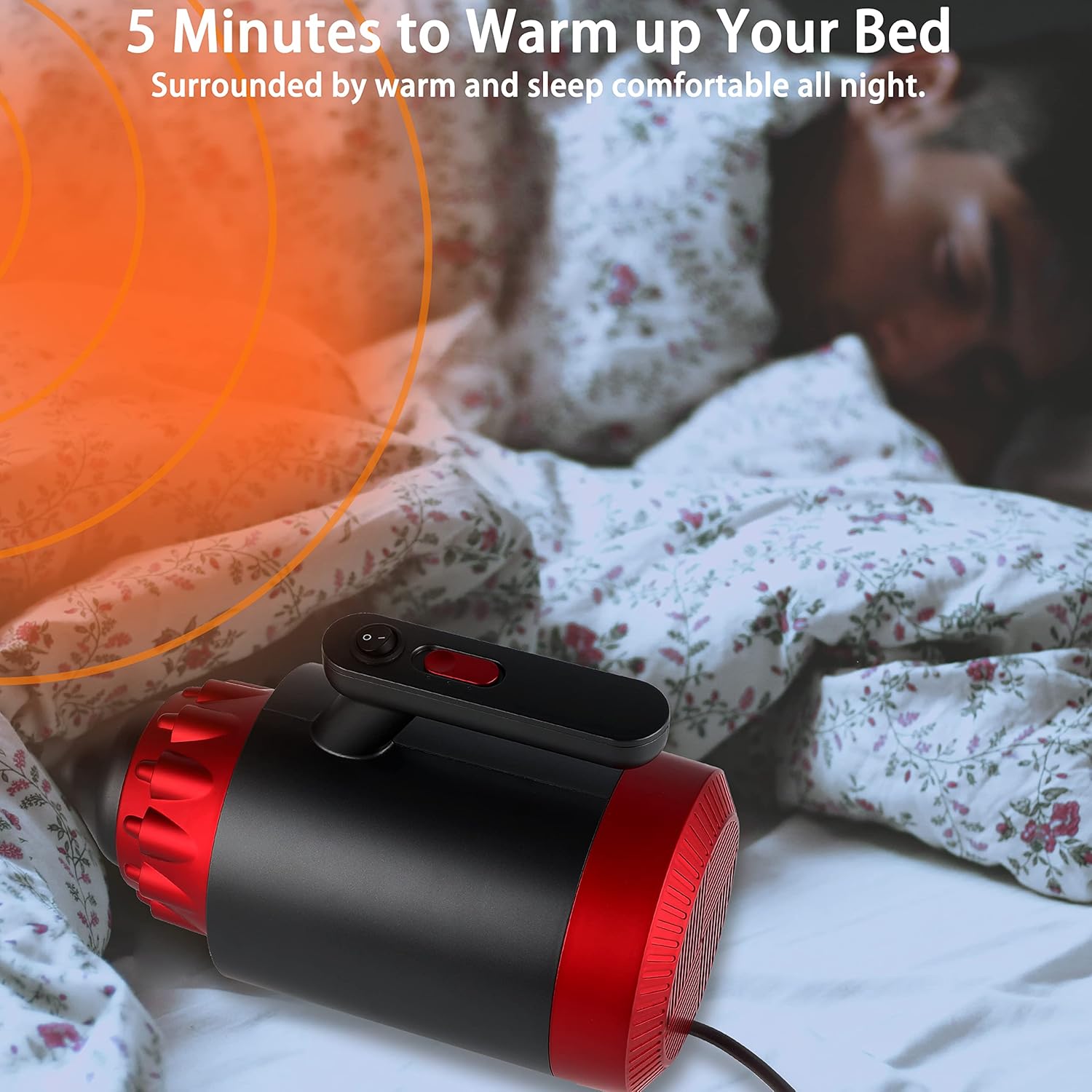 Simple Deluxe Portable Heater for Bed and Quilt
