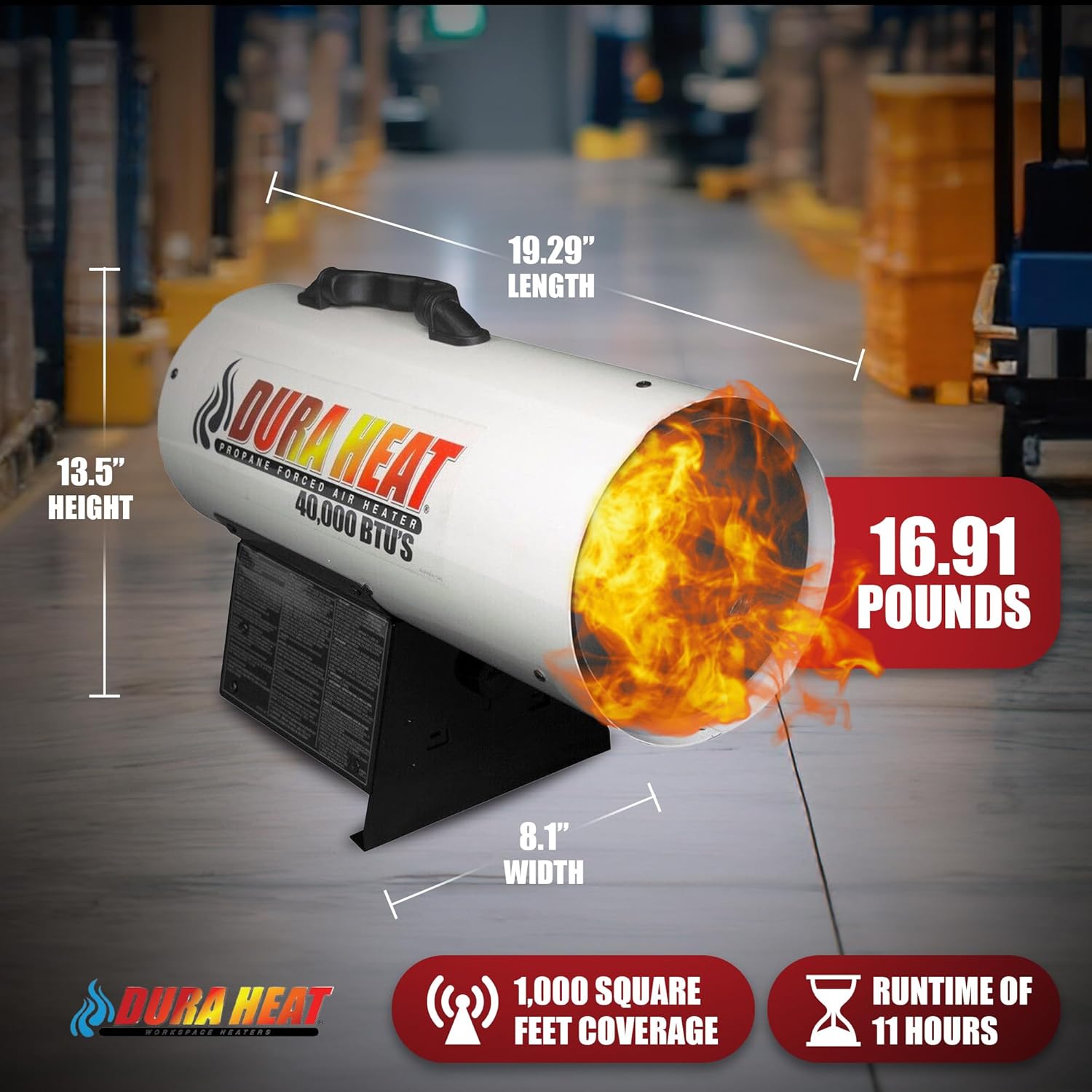 Dura Heat 40000 BTU Propane Forced Air Heater 1
