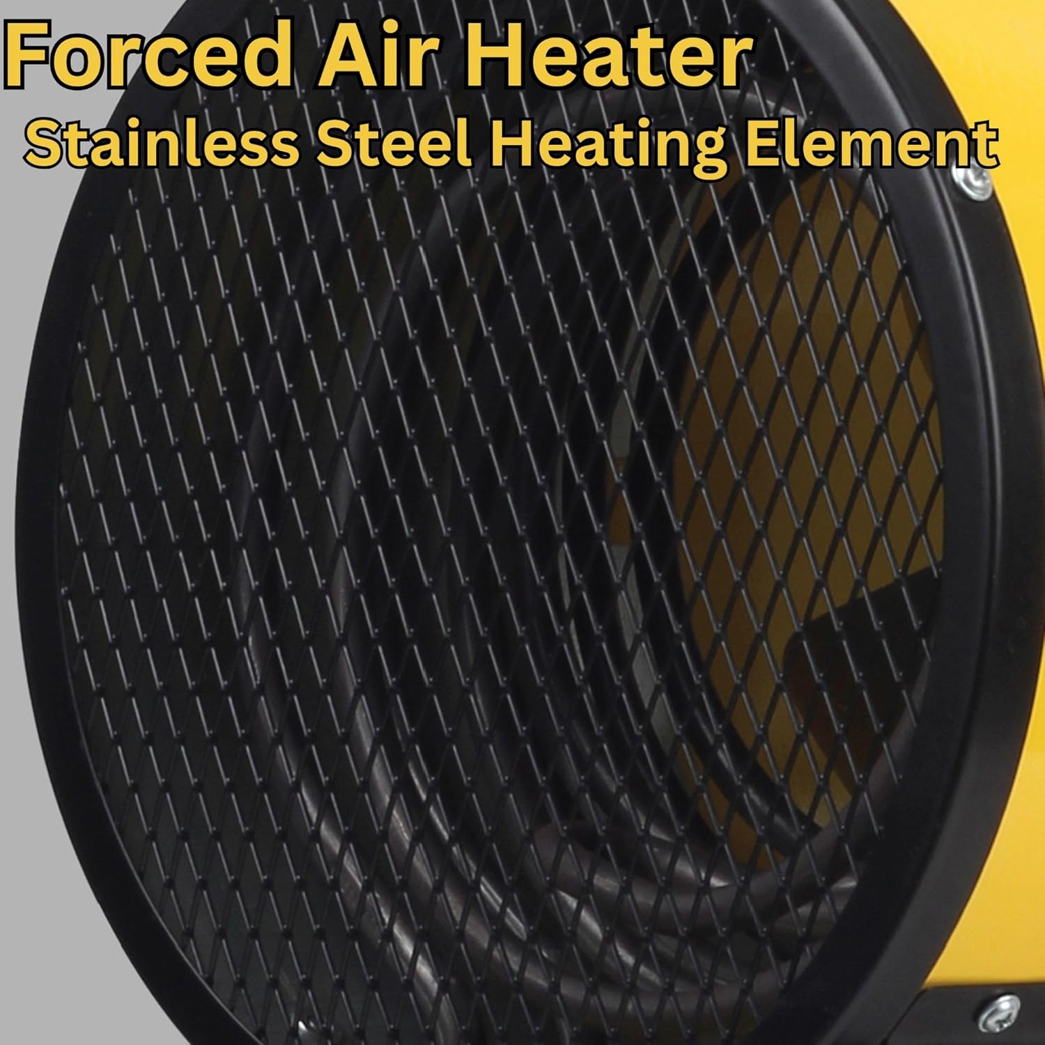Dura Heat EUH5000 Electric Forced Air Heater 16400 Btu Yellow 1