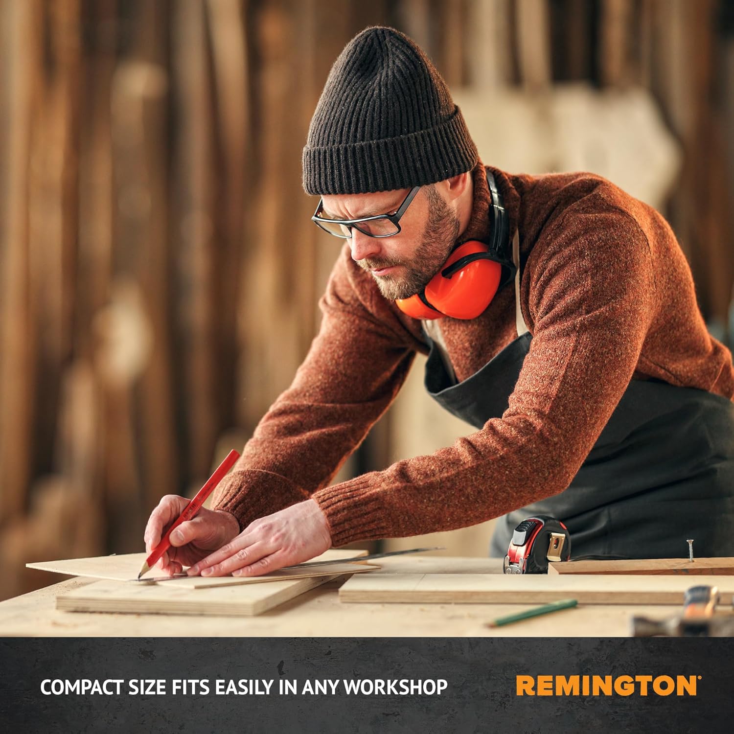 Remington 1500W Heavy-Duty Electric Heater for Garage Workshop