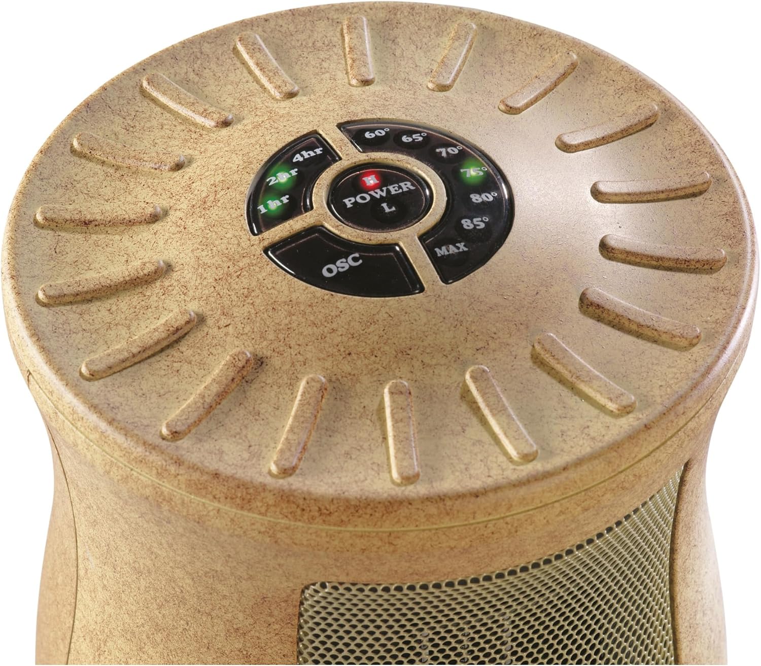 Lasko Oscillating Ceramic Space Heater 1500W 16 Inches Beige