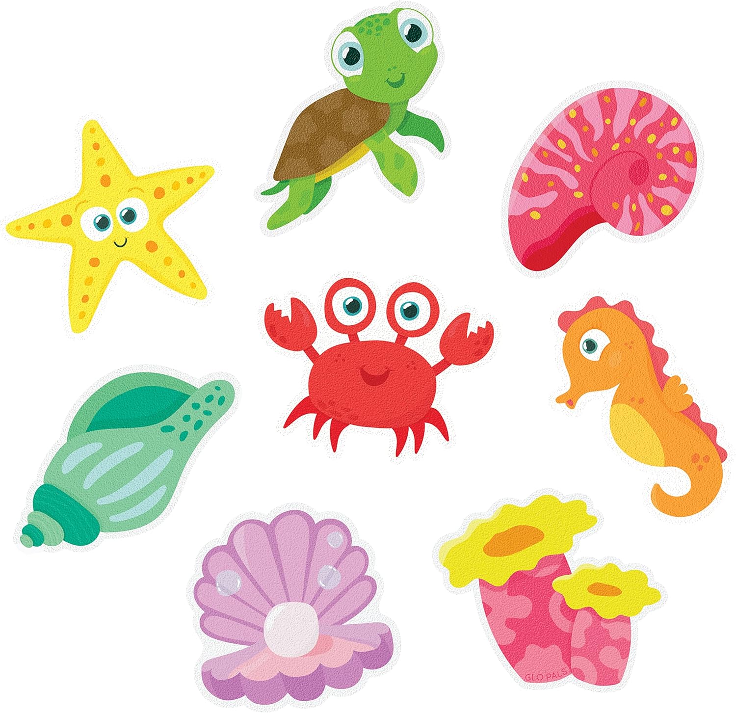 Glo Pals Galaxy Bathtub Non-Slip Stickers