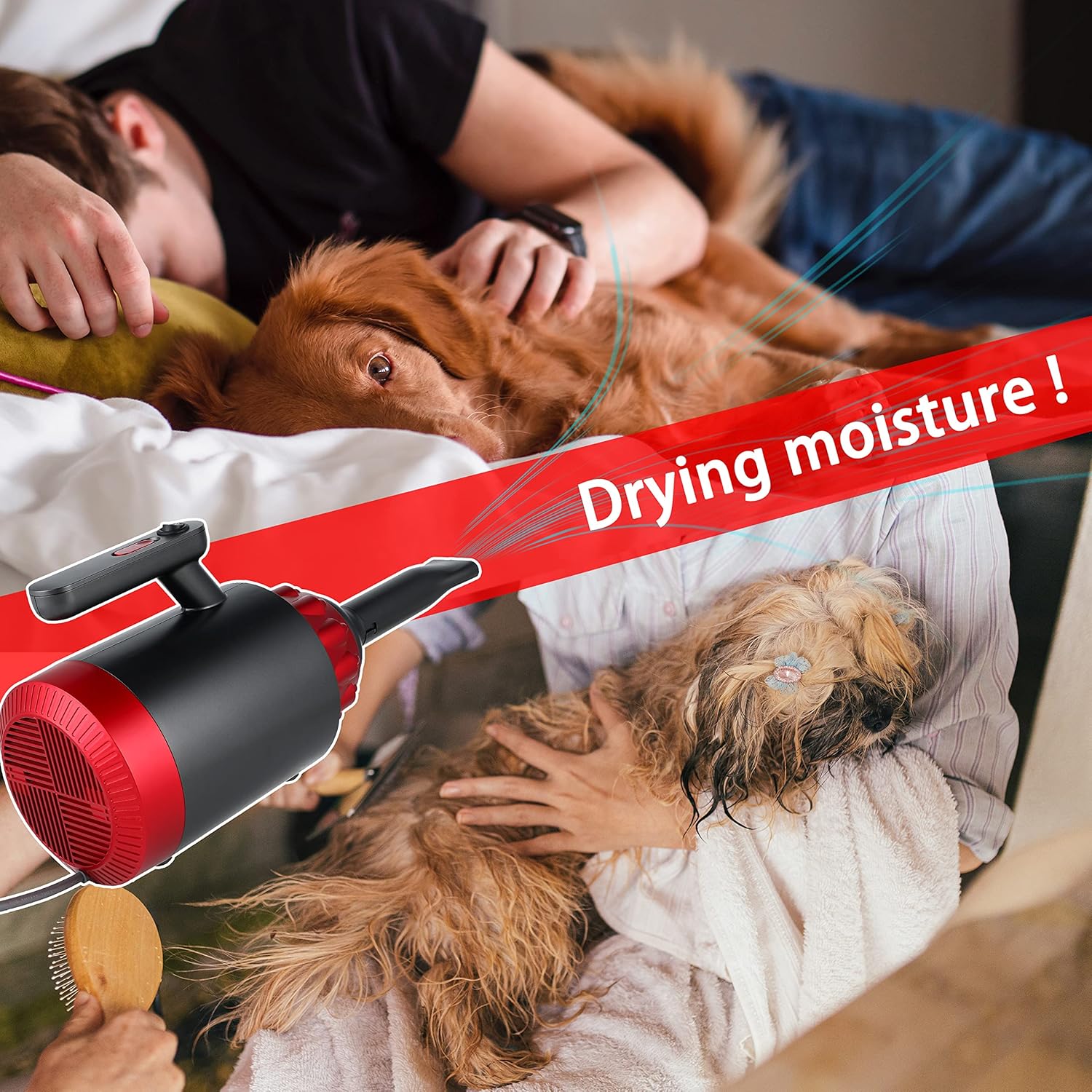 Simple Deluxe Portable Heater for Bed and Quilt