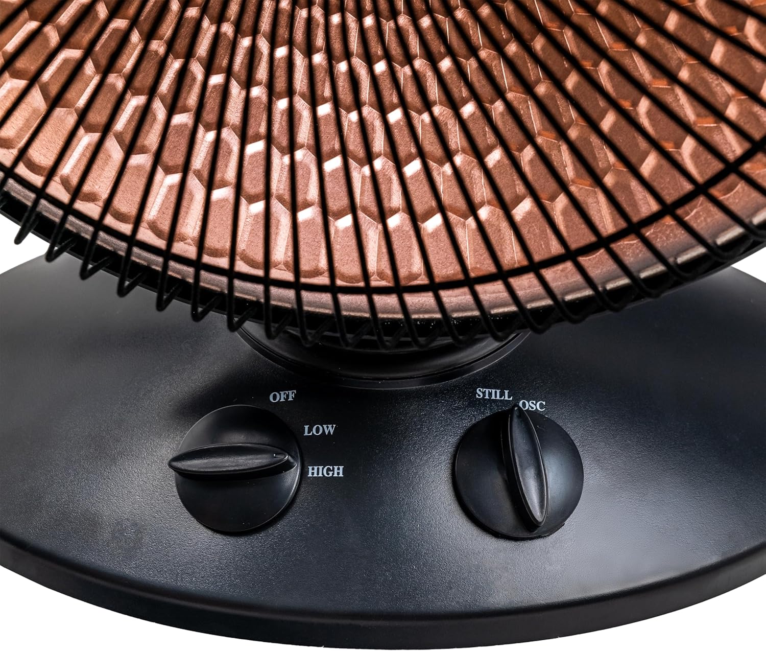 EZ-HEAT 1000-Watt Electric Space Heater with Dual Settings