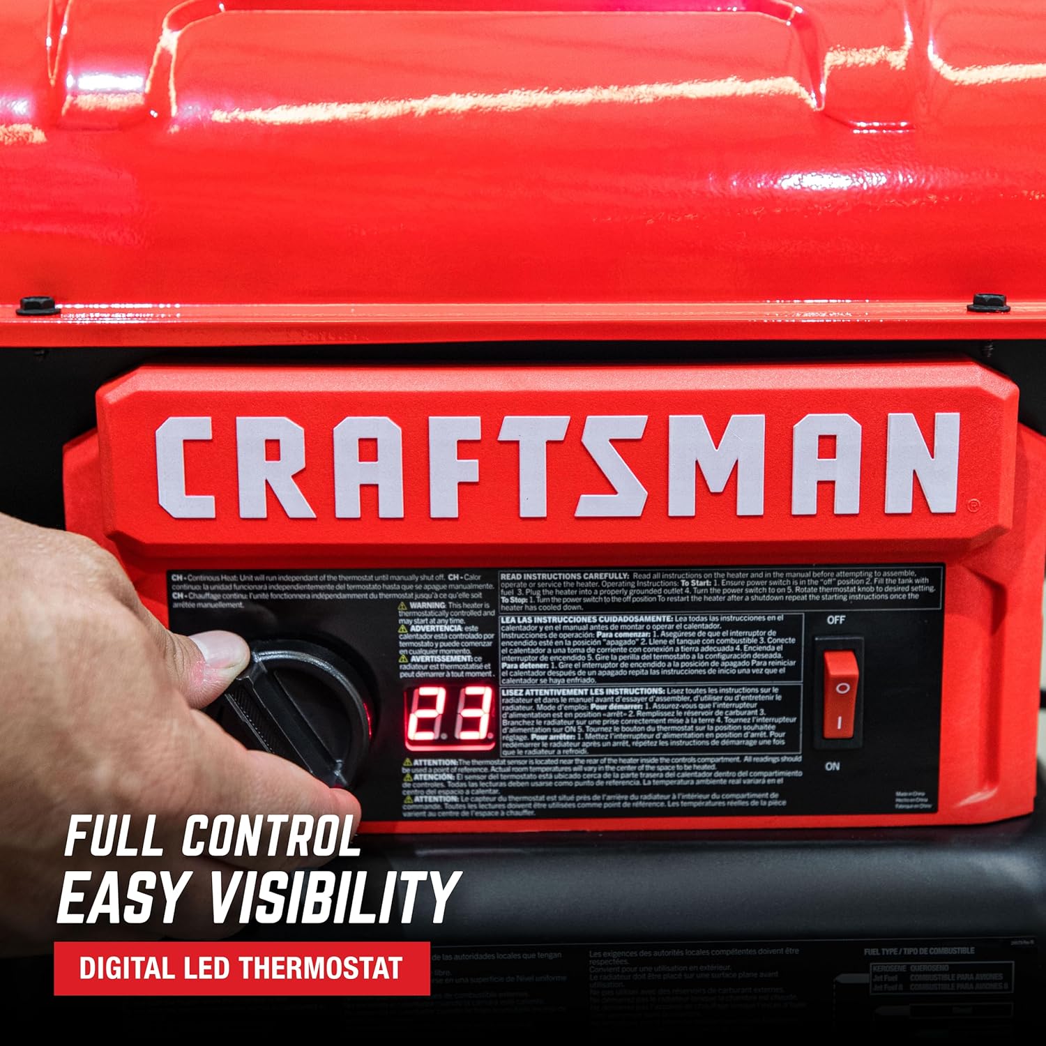 Craftsman 80000 BTU Kerosene Diesel Heater 1